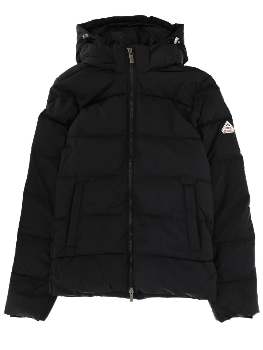Pyrenex Hooded Quilted Jacket For All Seasons In Black