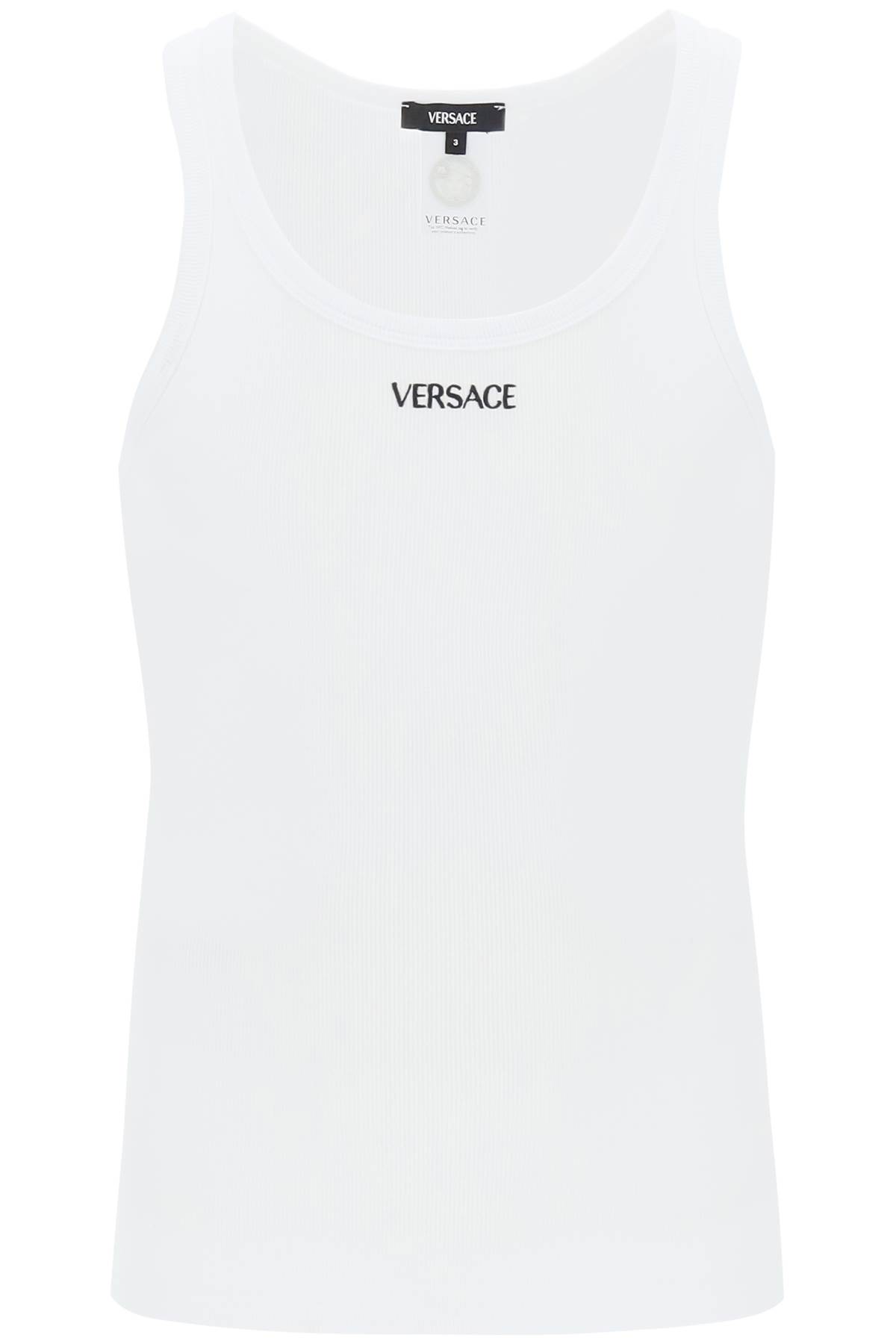 Versace Underwear Tank Top In White