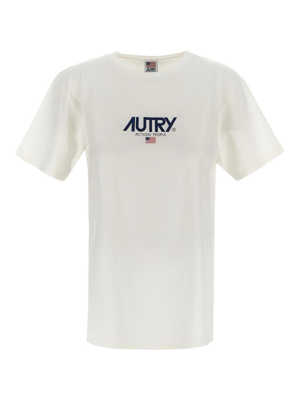 Autry Iconic Action T-shirt In White