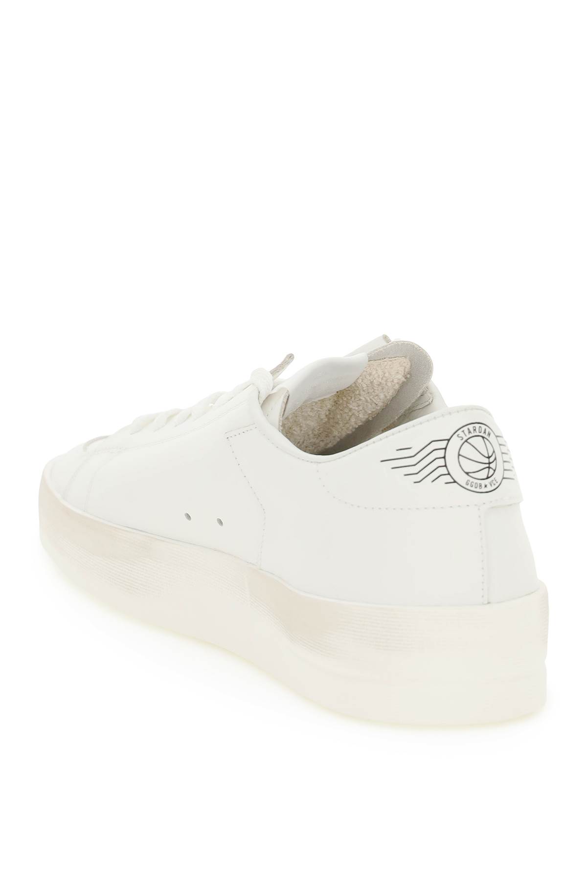 Shop Golden Goose Stardan Sneakers In Optic White (white)
