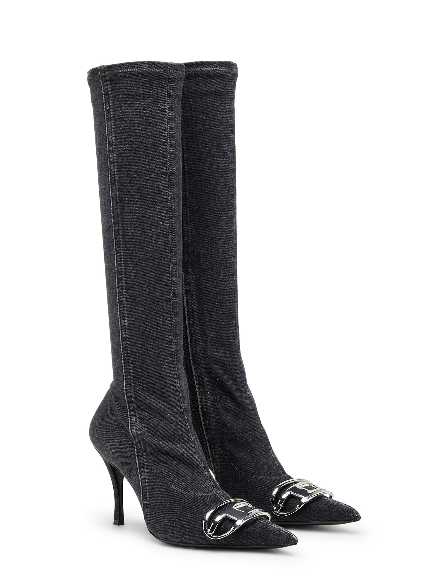 Shop Diesel Venus Boots In Black