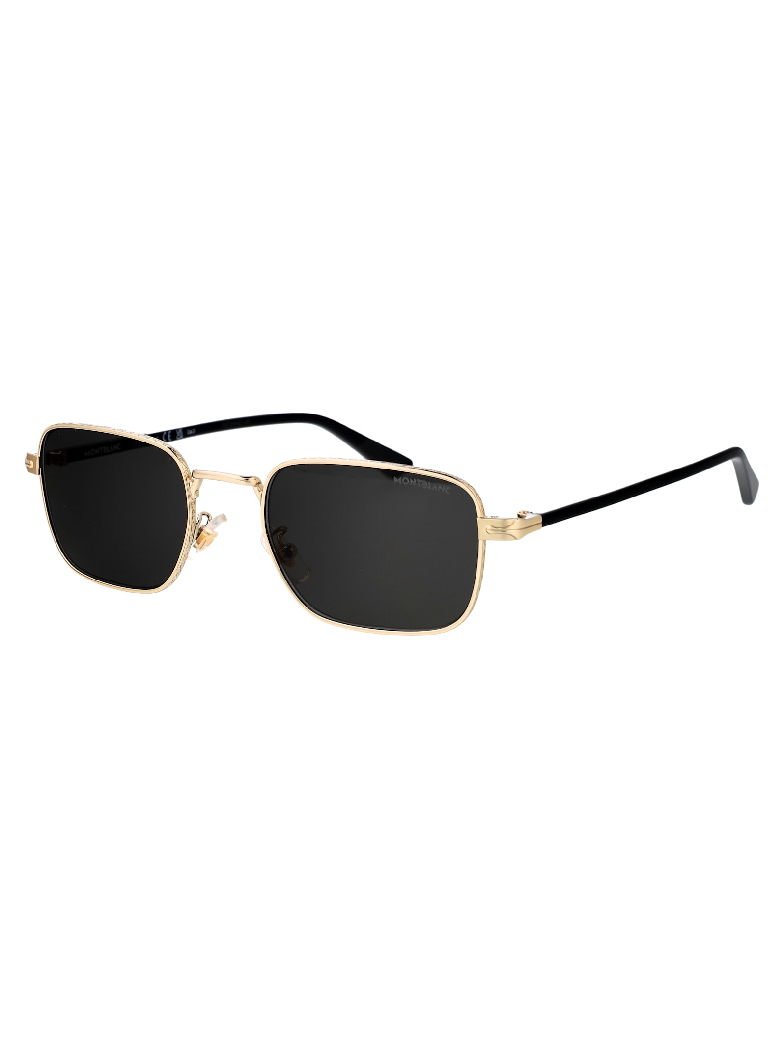 Shop Montblanc Mb0339s Sunglasses In Black