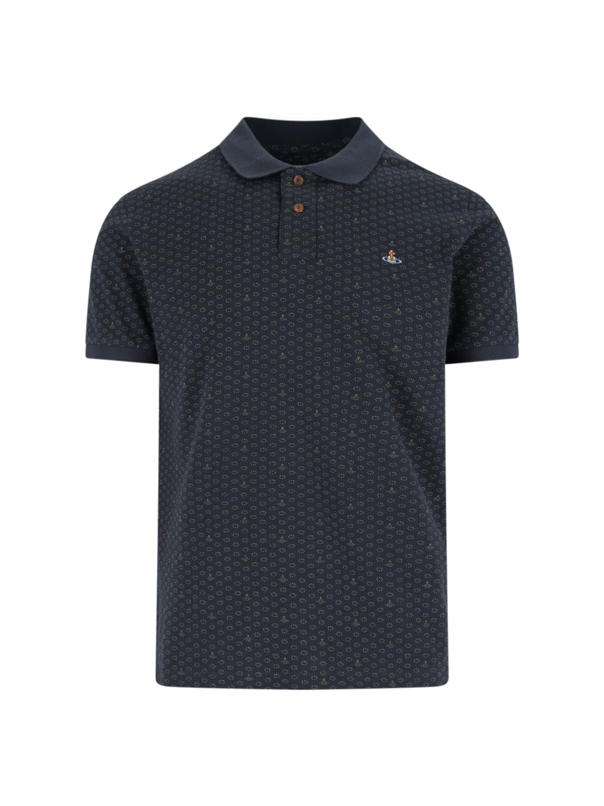 Polka Dot Polo Shirt orb