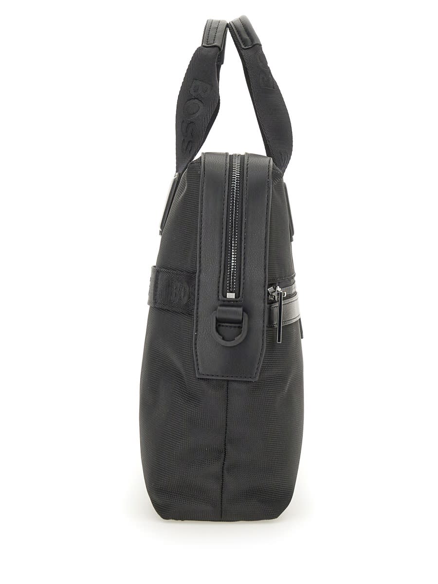 Hugo Boss Ray Bag With Shoulder Strap In Black