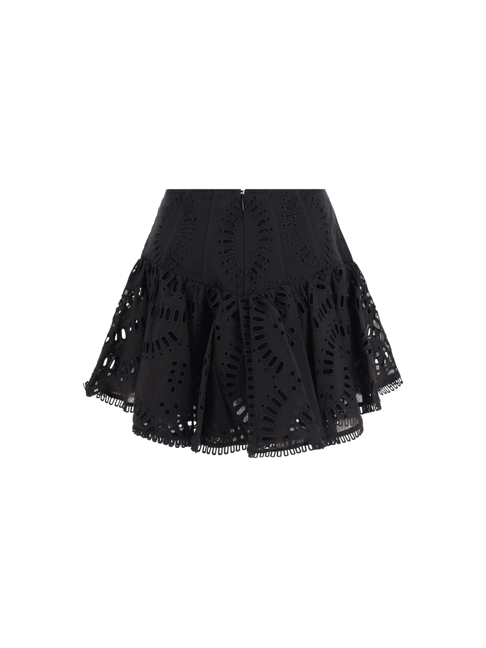 Shop Charo Ruiz Favik Skirt In Black