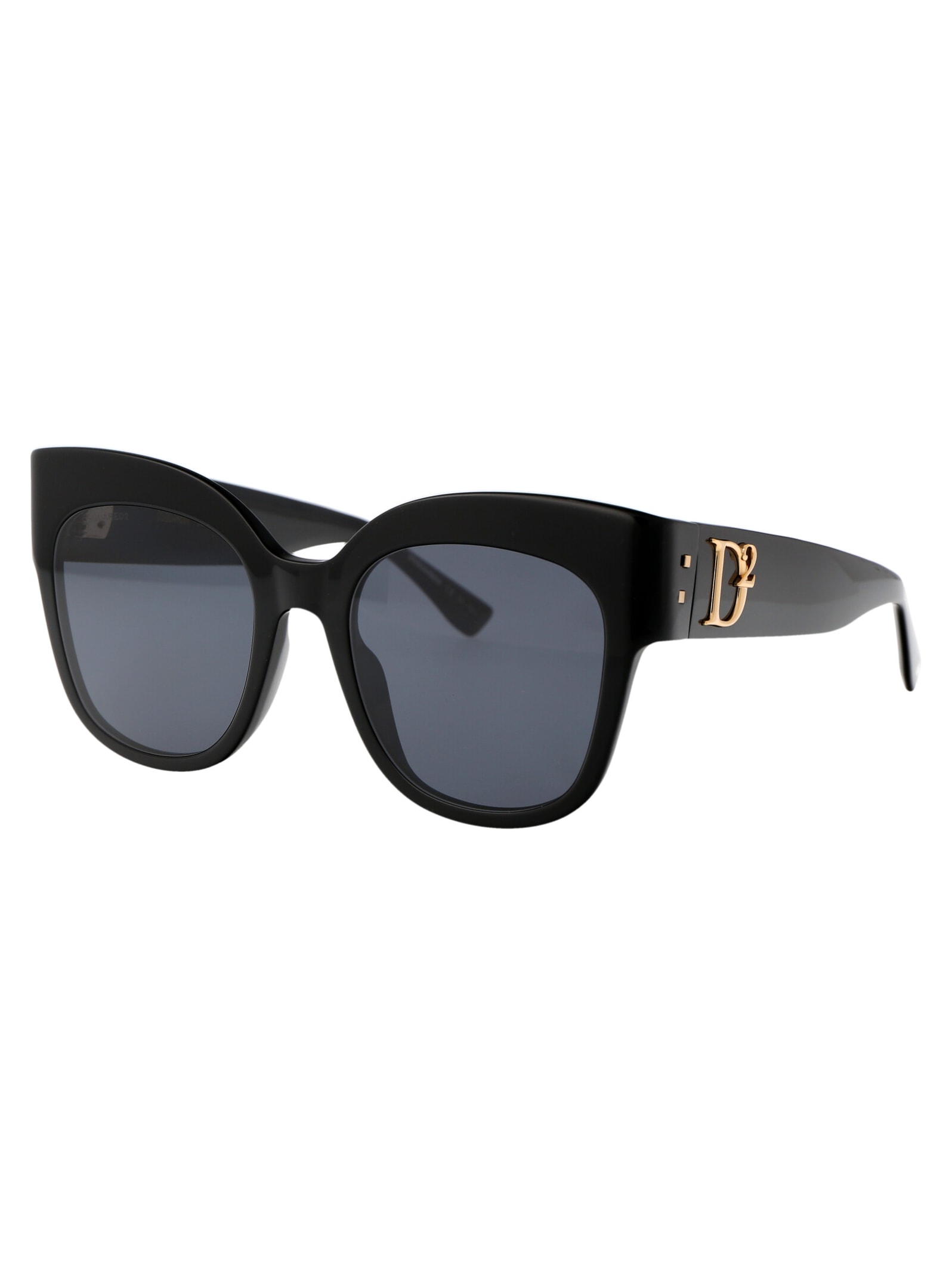 Shop Dsquared2 D2 0097/s Sunglasses In 807ir Black