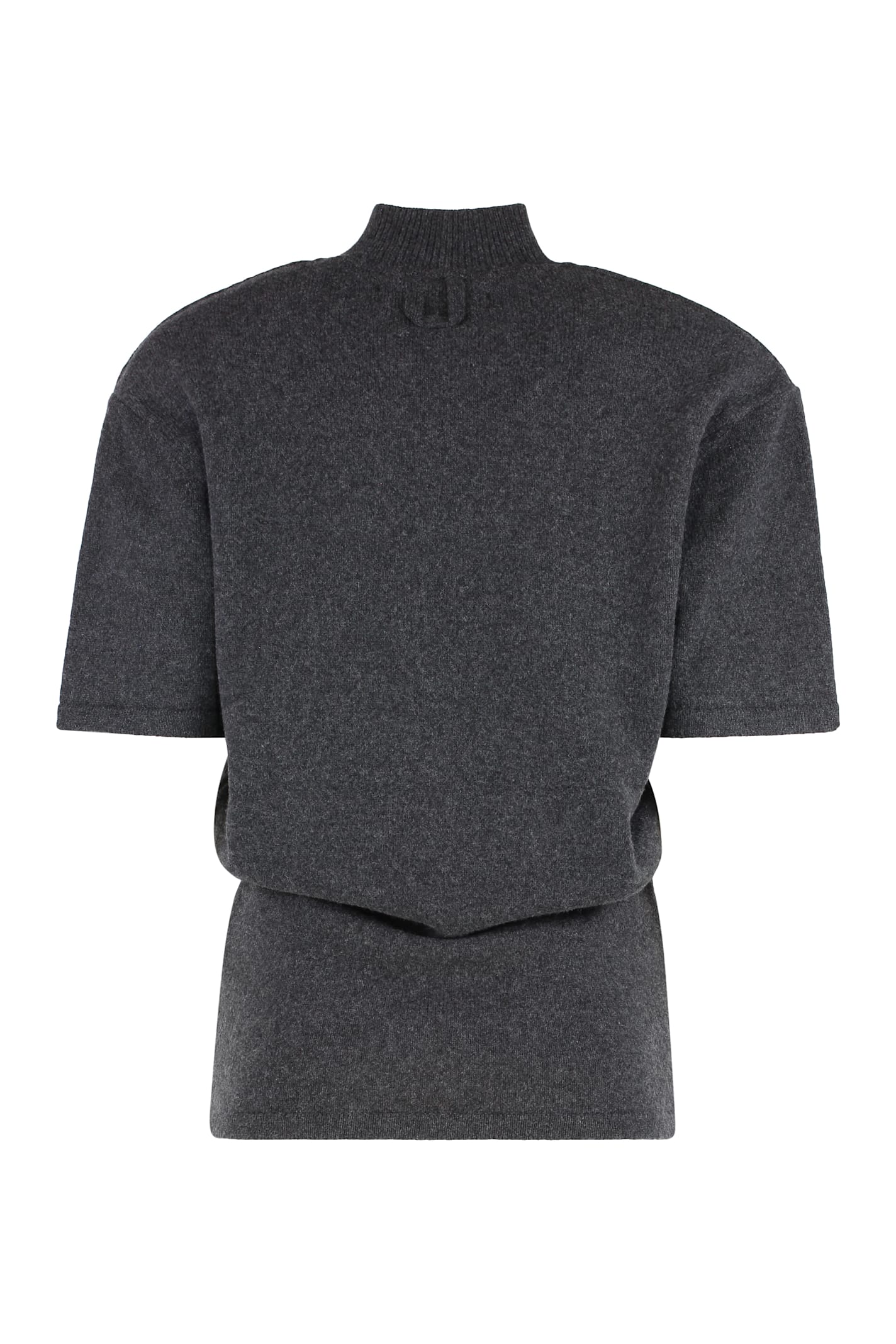 Jacquemus Sweater In Chestnut In Gray