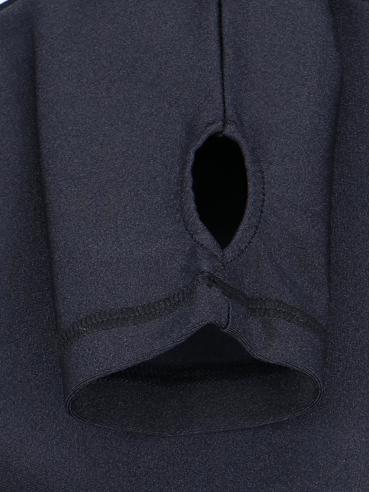 Coperni High Neck Turtleneck Stretch Top In Black