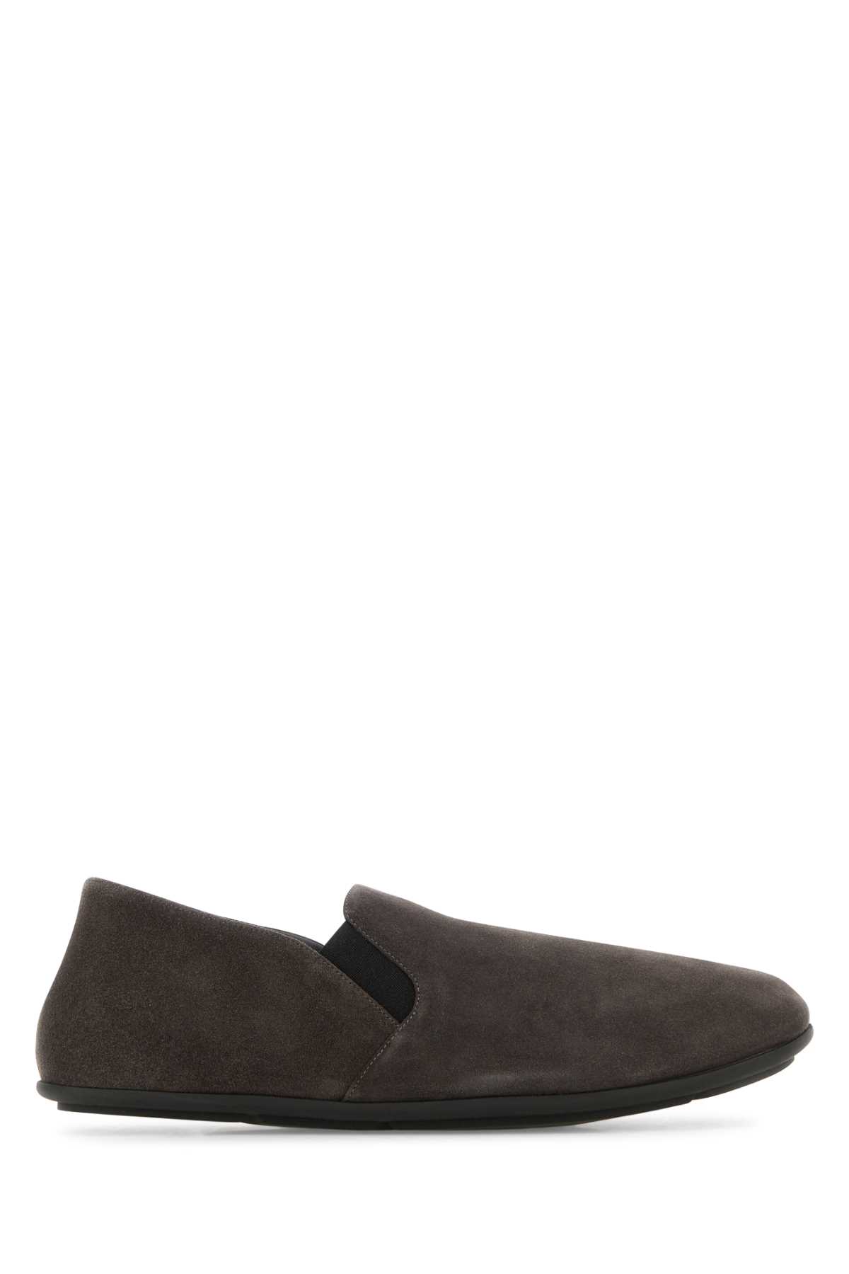 Dark Grey Canvas Vincit Slip Ons