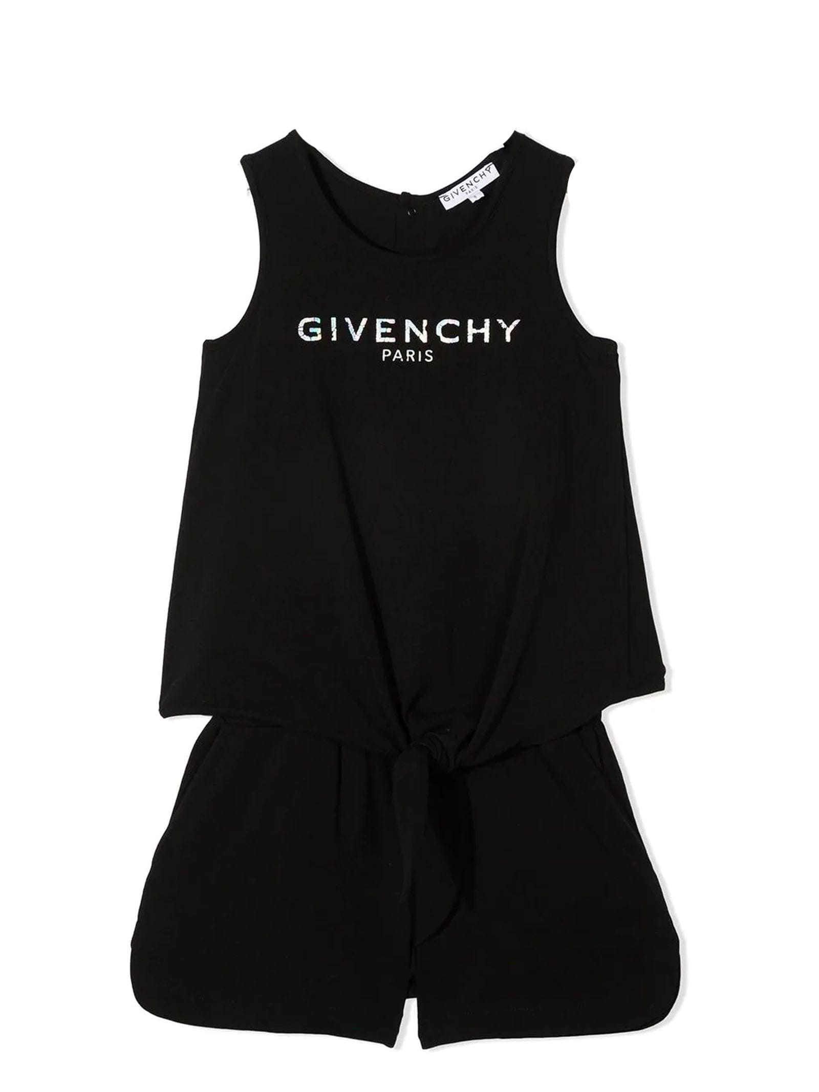 Givenchy Black Stretch-cotton Two-piece Set