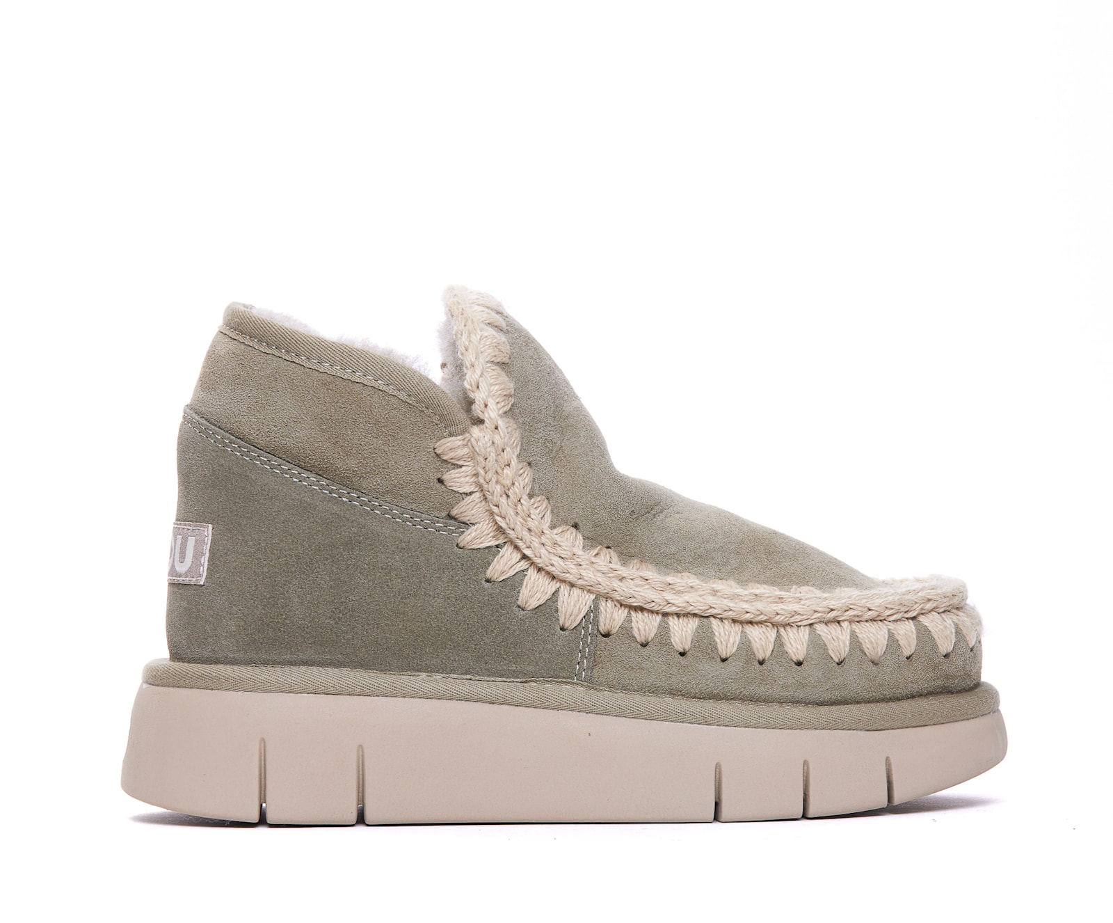 Shop Mou Eskimo Bounce Sneakers In Green