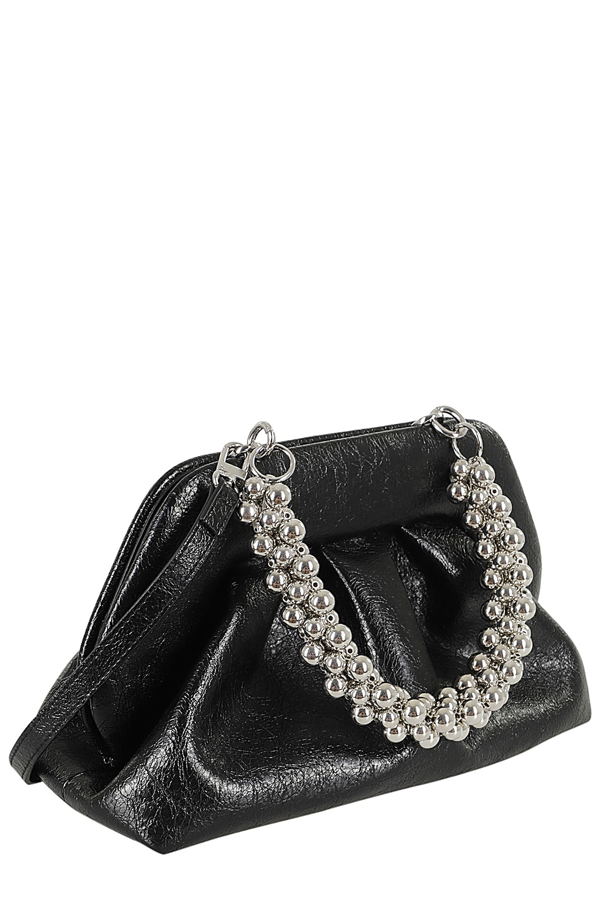 Shop Themoirè Tia Handle Beads In Black