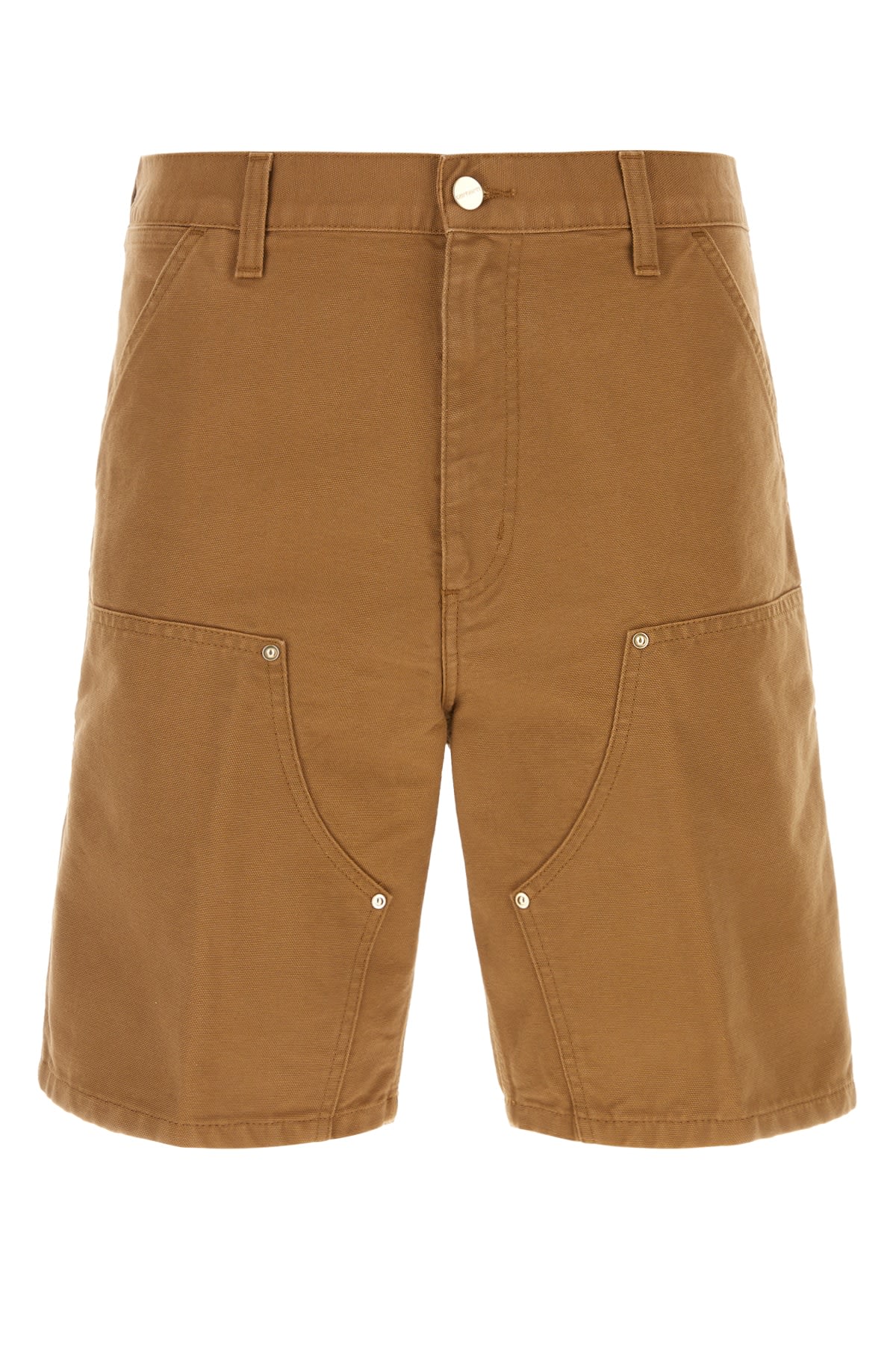 Shop Carhartt Shorts In Bronze