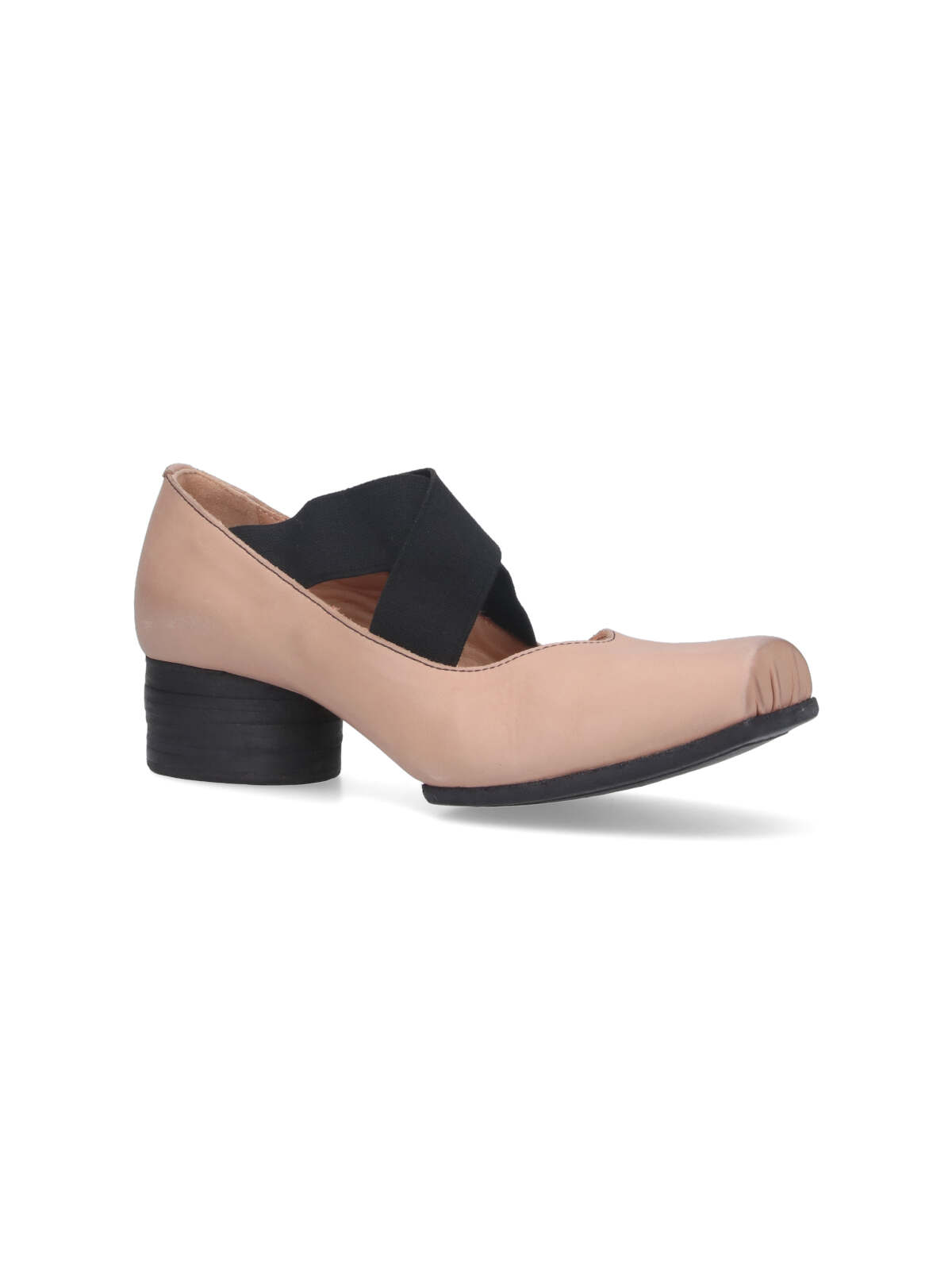 Shop Uma Wang Heeled Ballet Flats In Pink