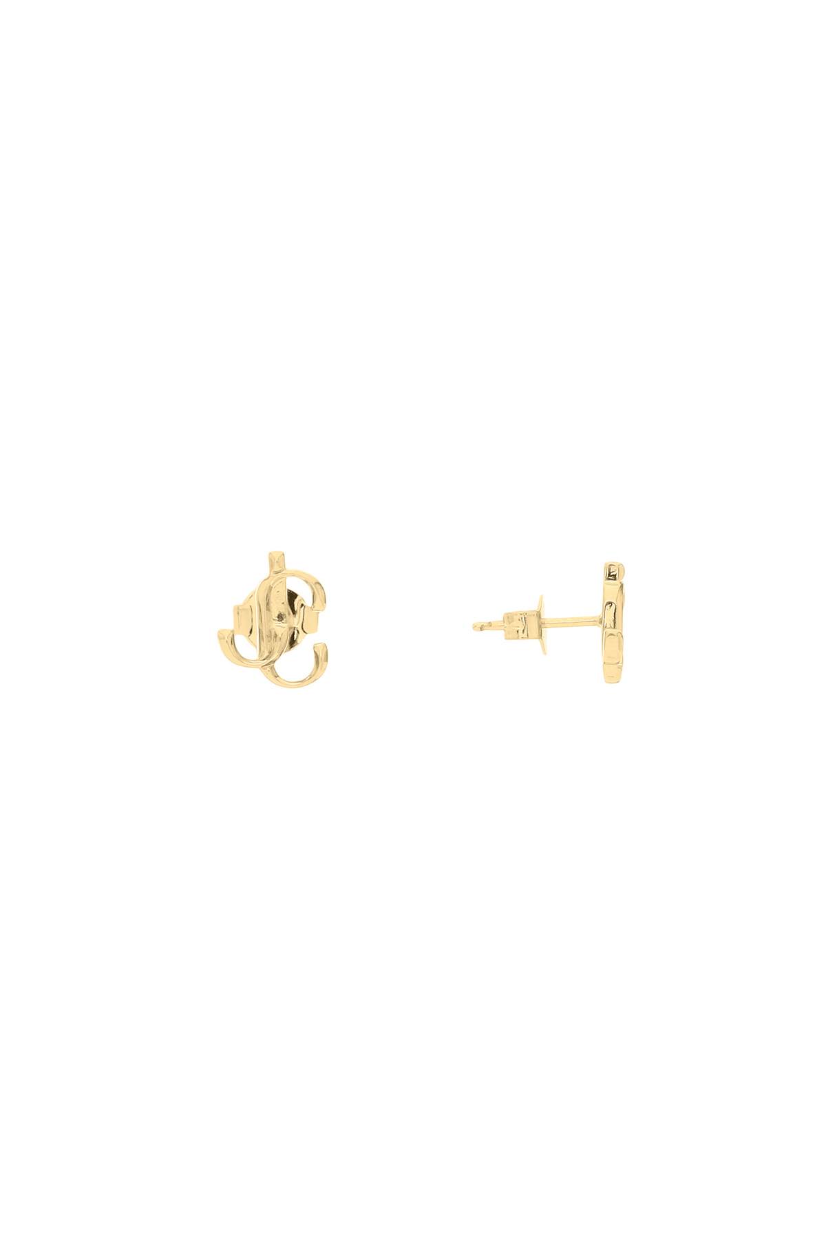 Shop Jimmy Choo Jc Earrings In Gold (gold)