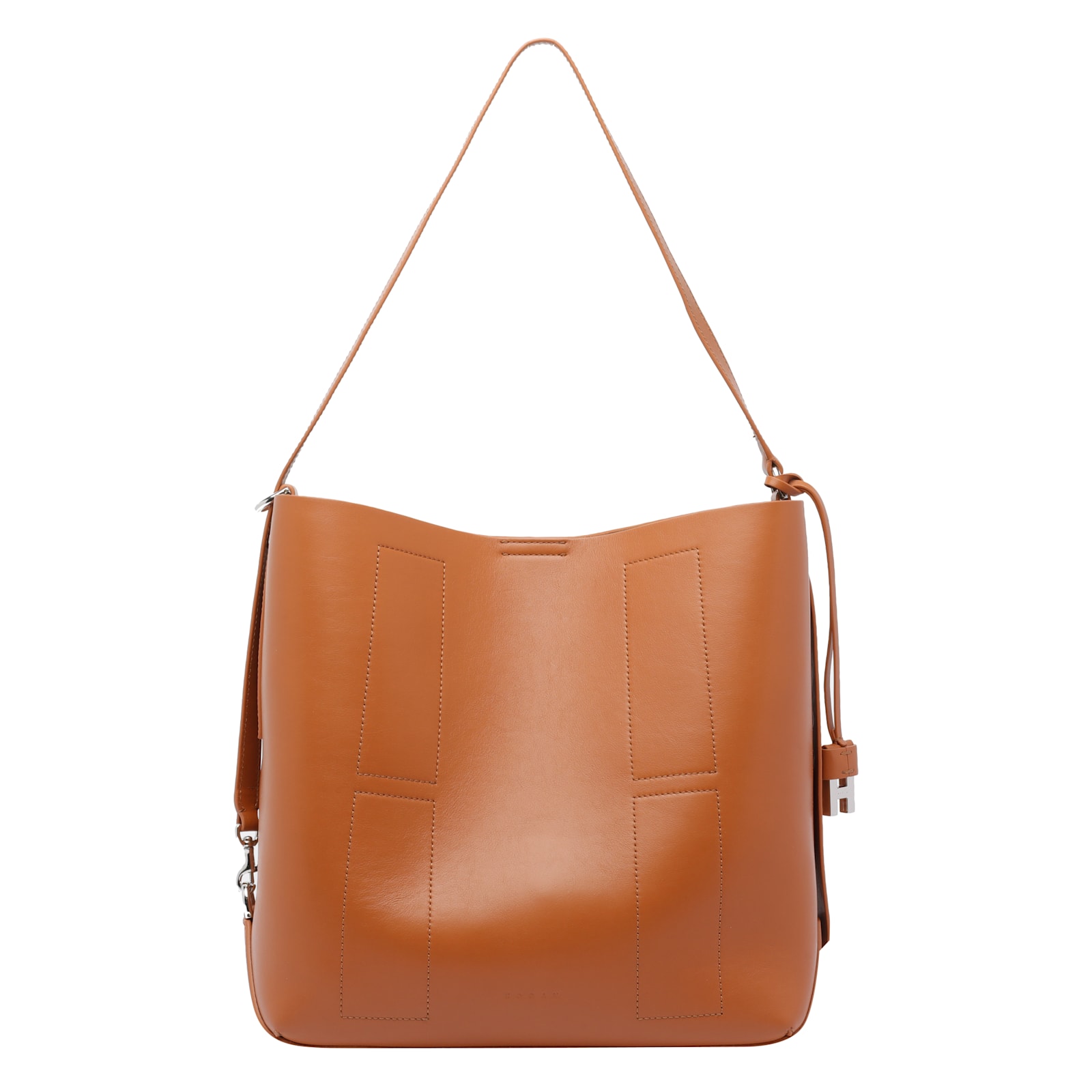 Hogan Bucket Shoulder Bag In Brown
