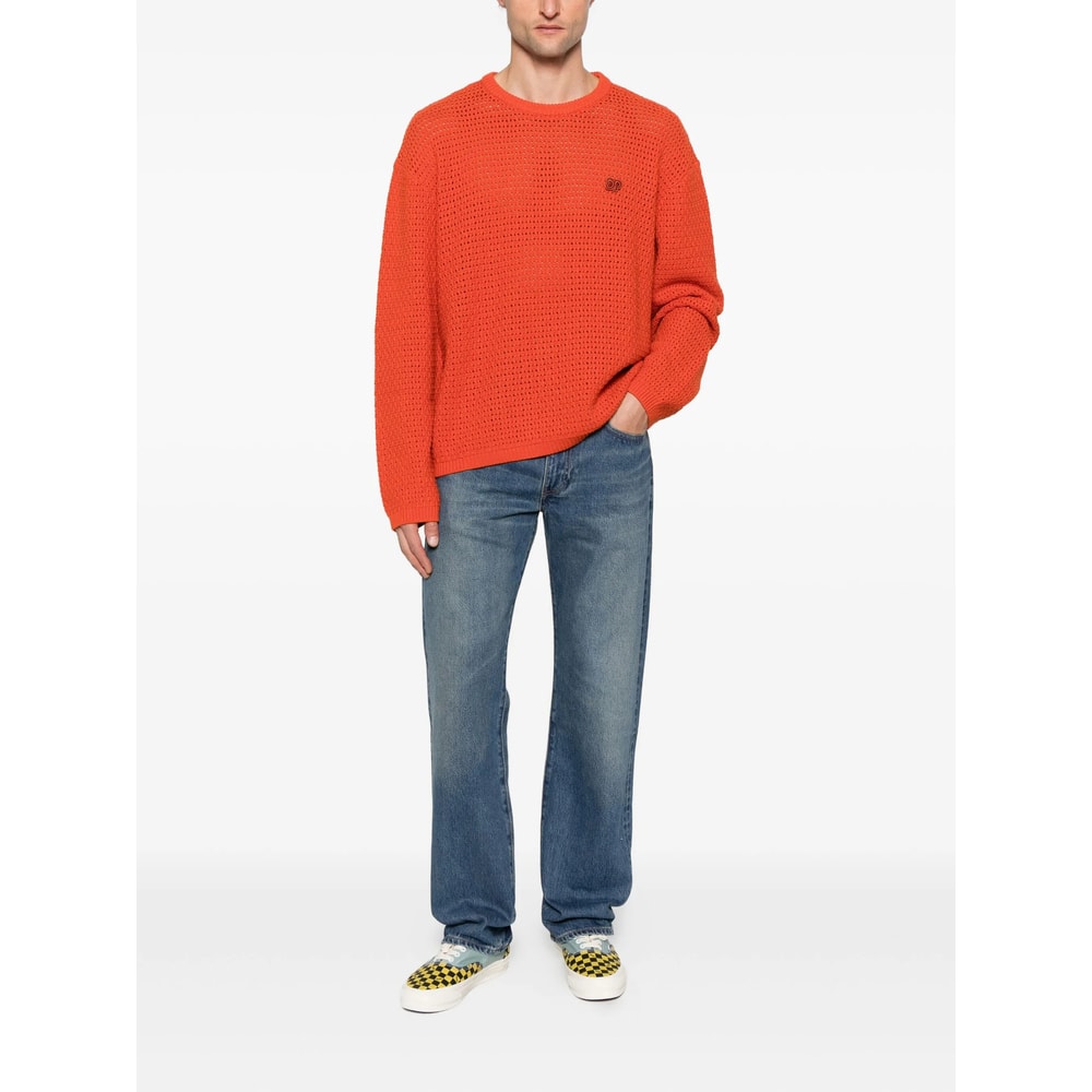 Levi's Logo-patch Jeans In Blue