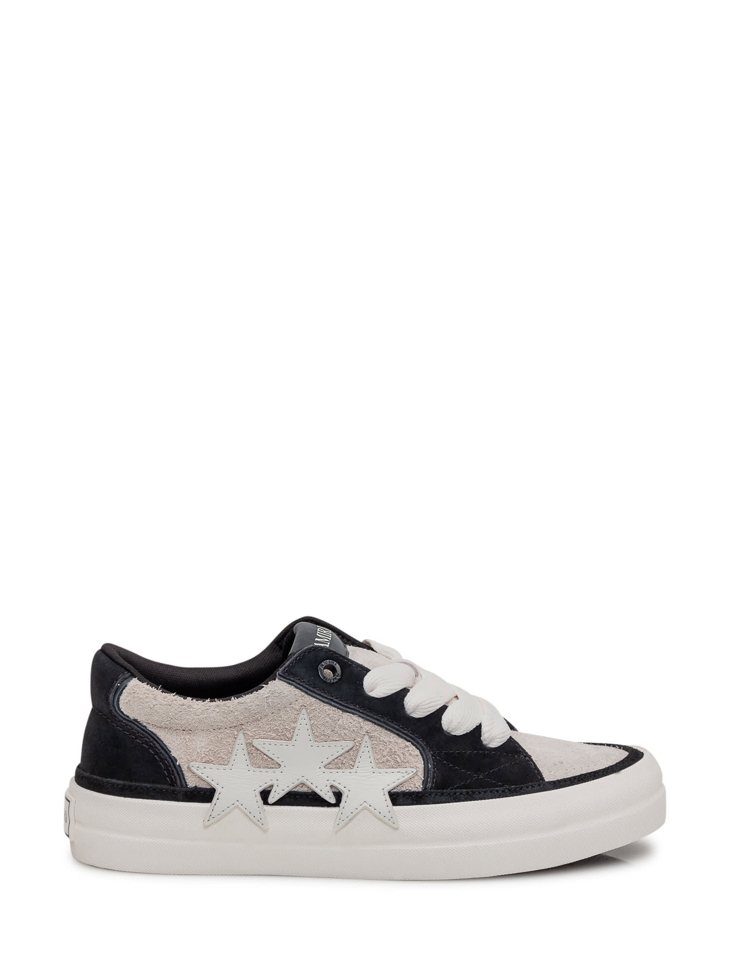 Shop Amiri Sunset Skate Low Sneaker In Birch Black