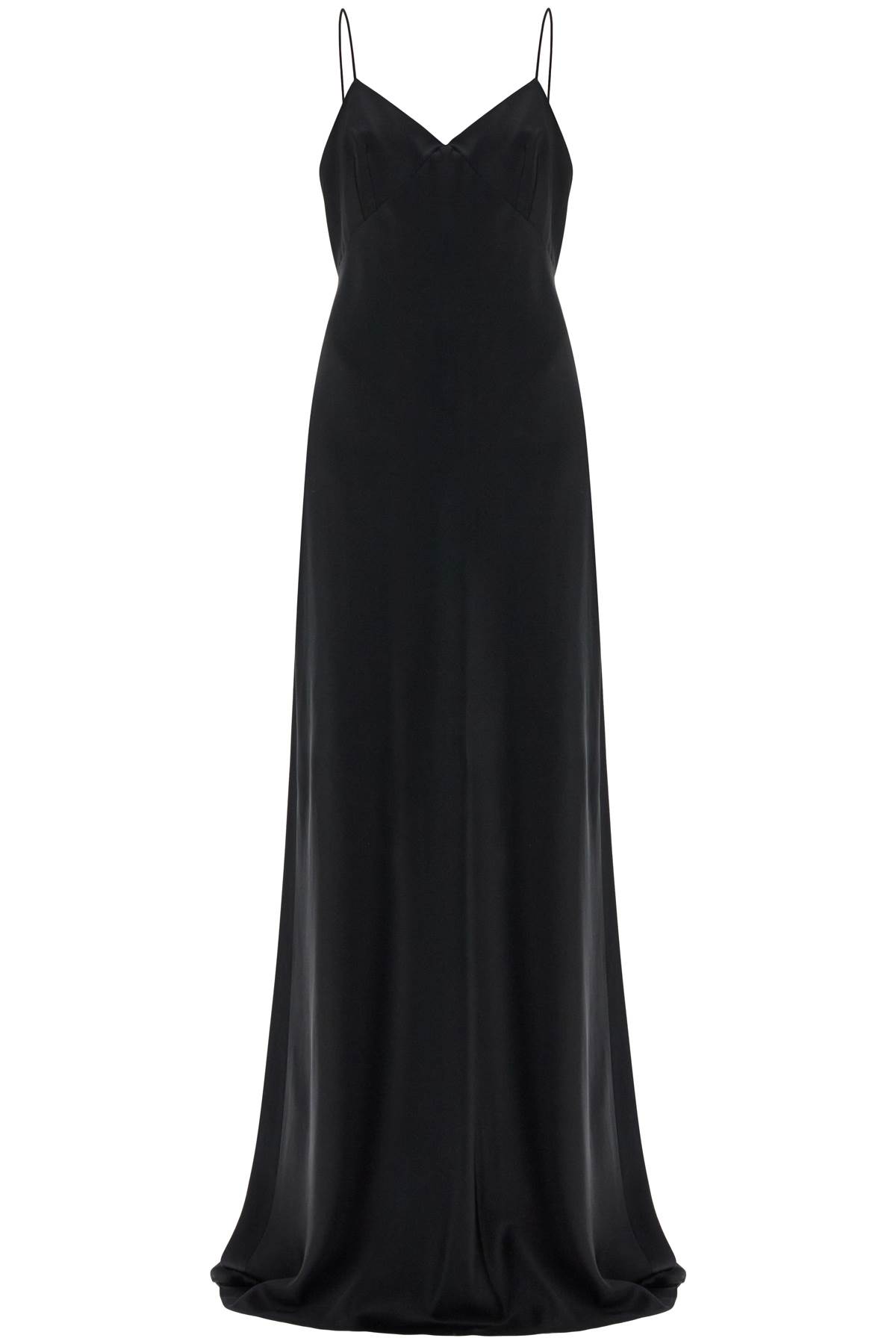 Shop Max Mara Silk Riccio In Nero (black)