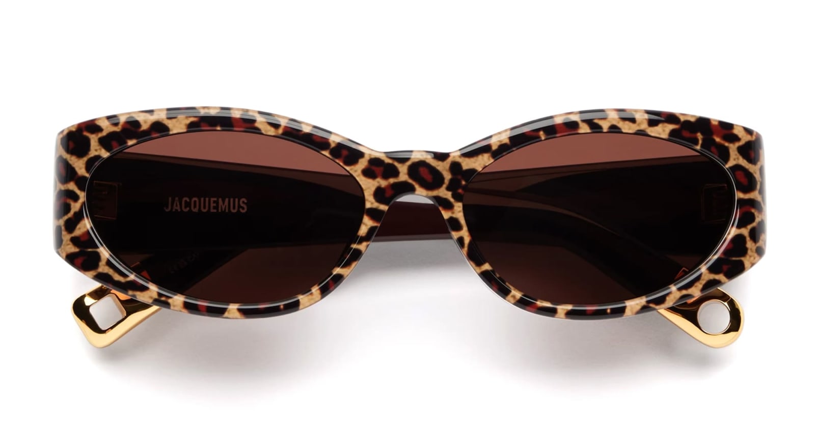 Ovalo - Leopard Sunglasses