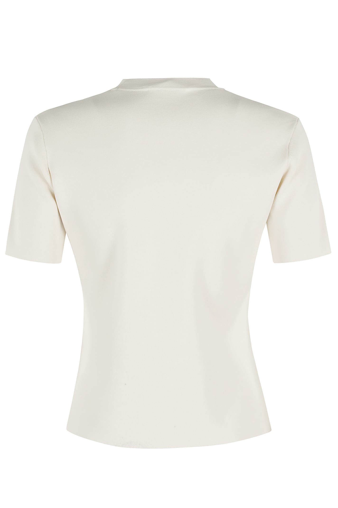 Max Mara White Warren Silk Cashmere Top In Seta
