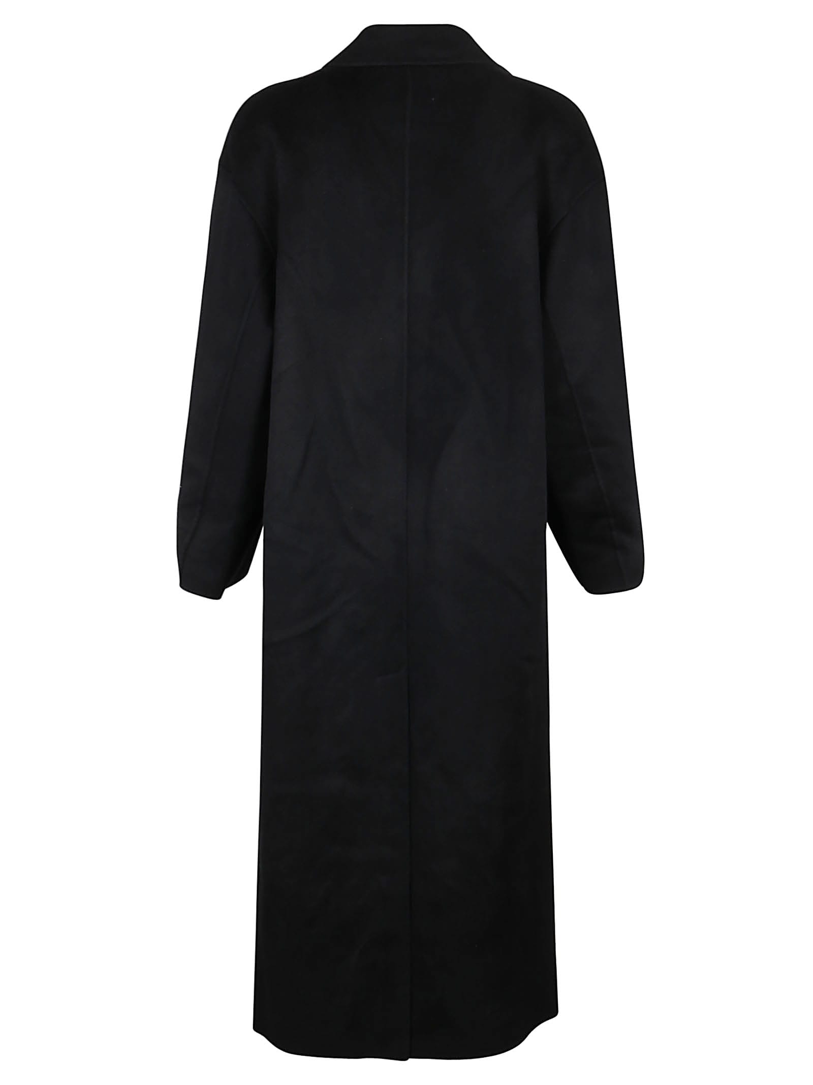 Shop Loulou Studio Borneo Coat In Black