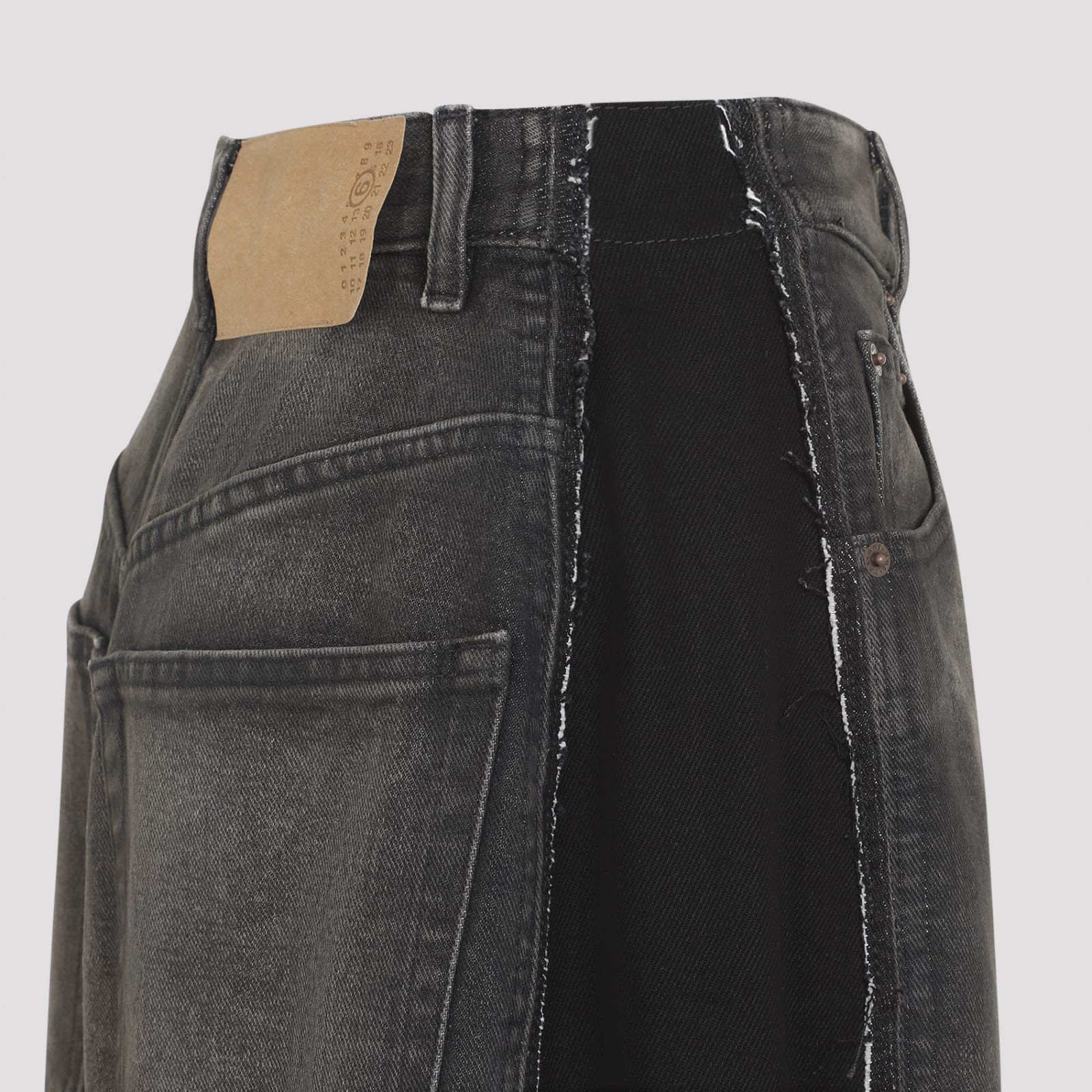 Shop Mm6 Maison Margiela Mm& Maison Margiela Jeans In Black