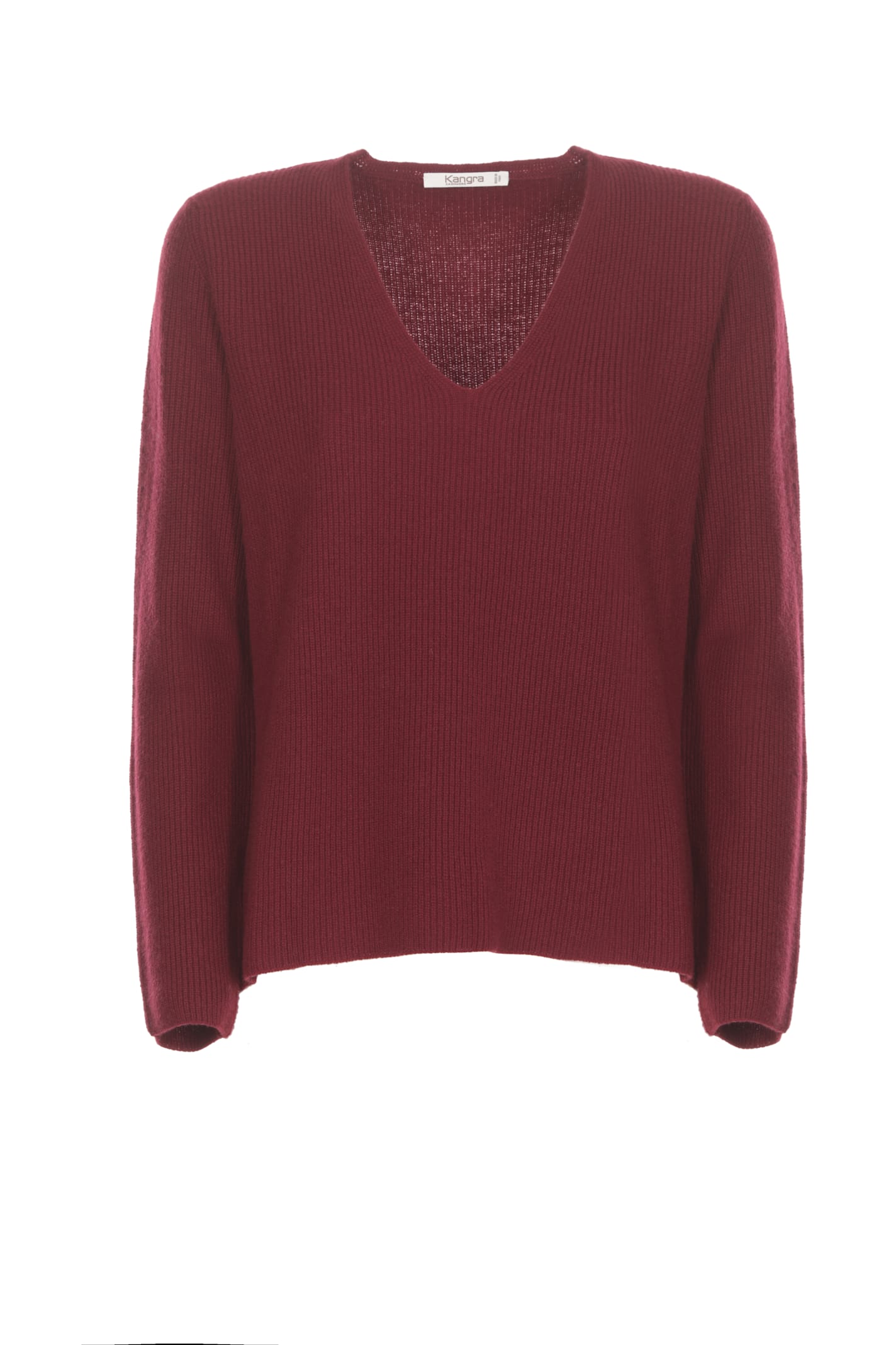 Kangra Cashmere Sweater In Bordeaux