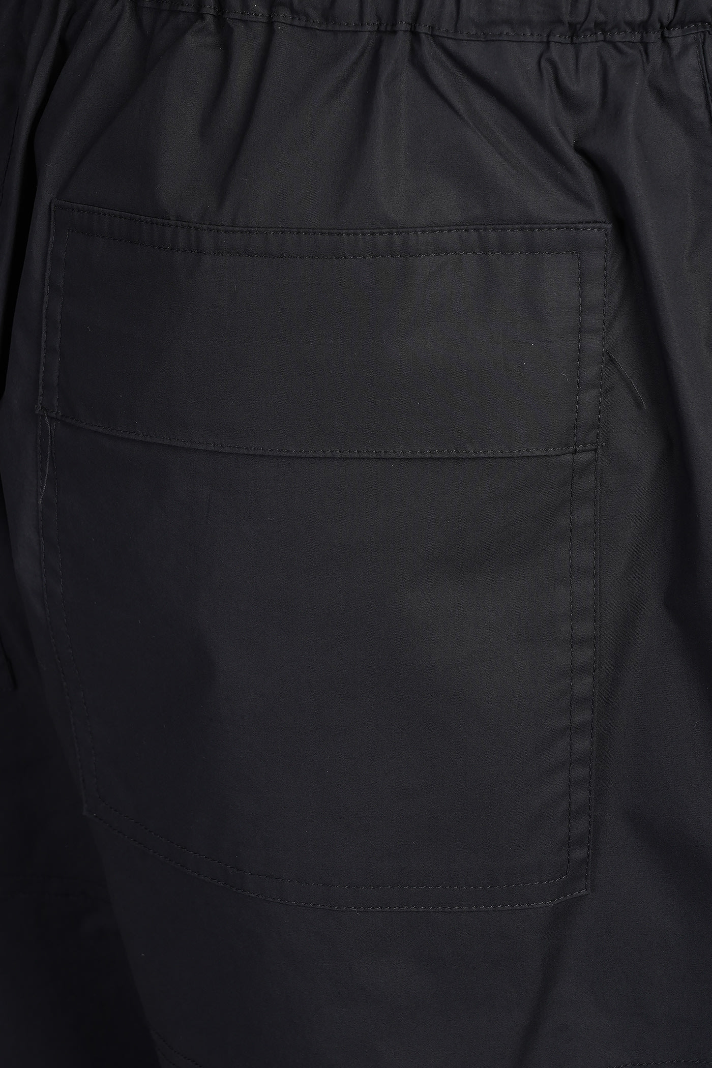 Roberto Collina Cotton Shorts In Black