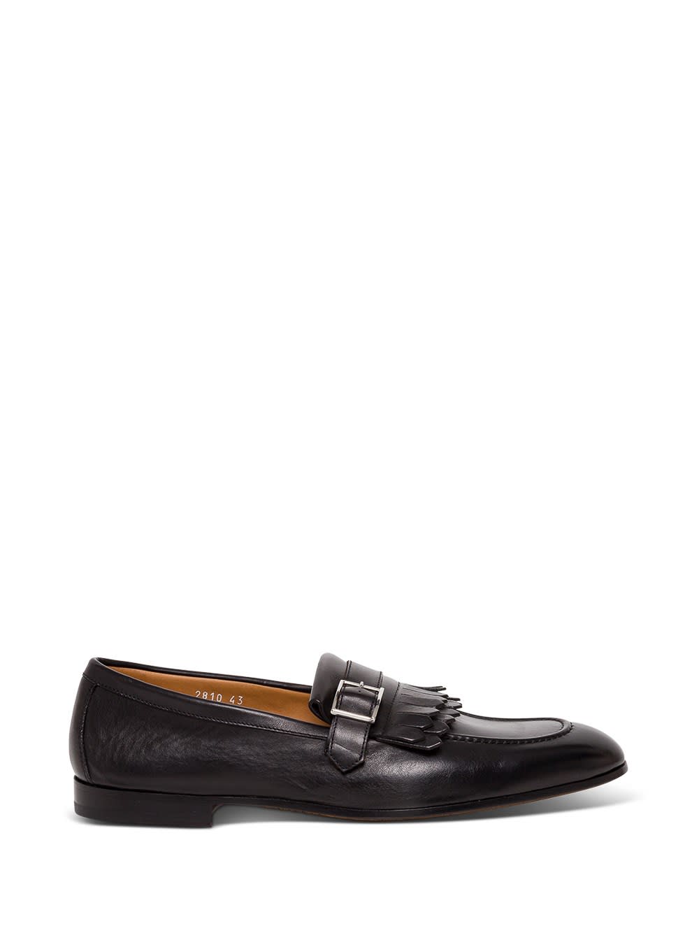 Doucals Loafers In Black Leather