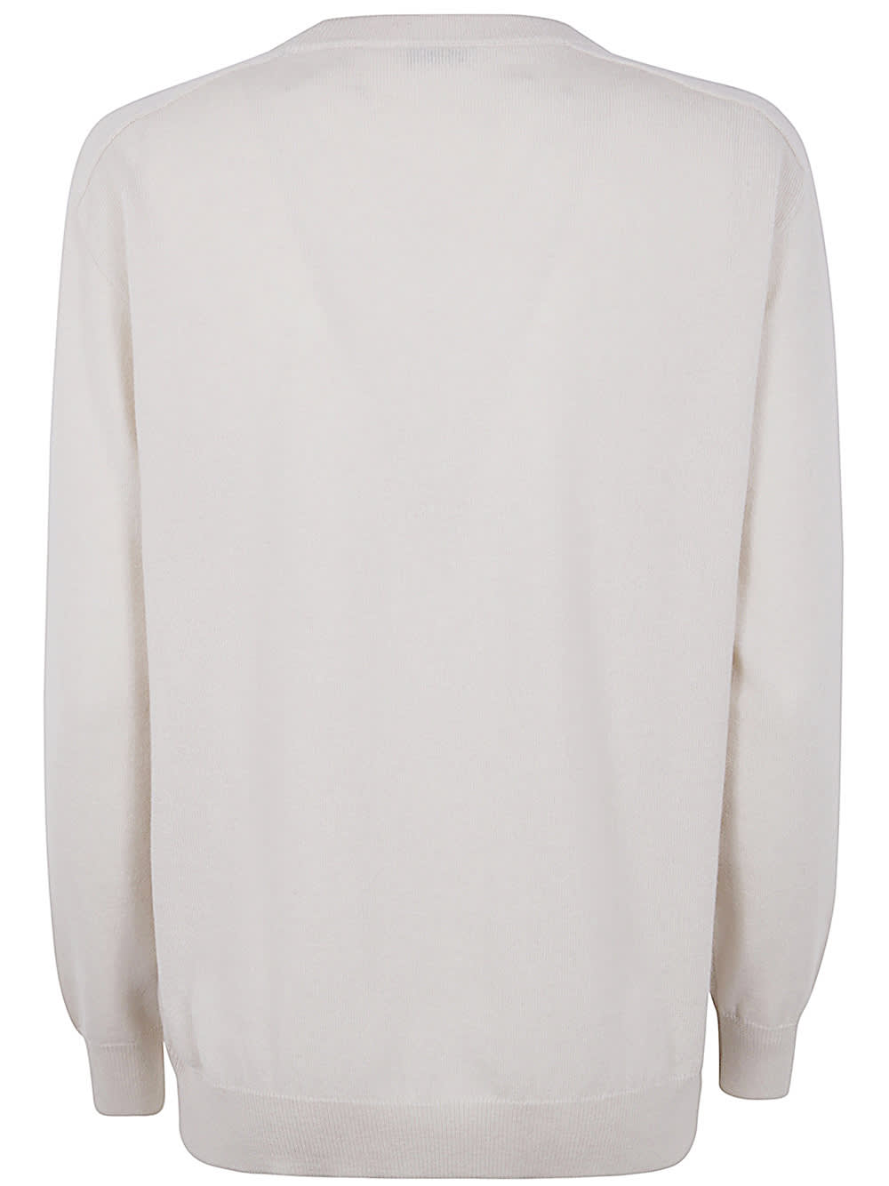 Shop Brunello Cucinelli Round Neck Jumper In Butter