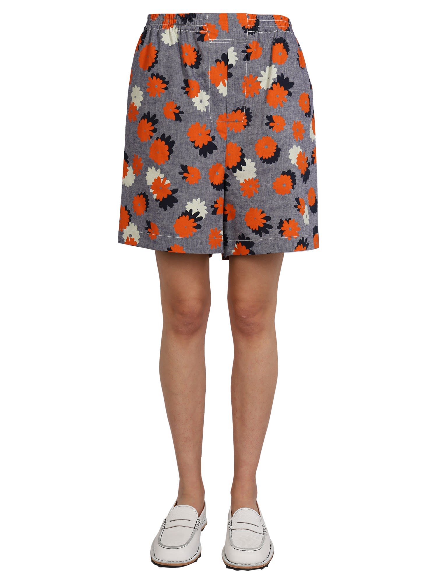 Marni Shorts With Floral Pattern