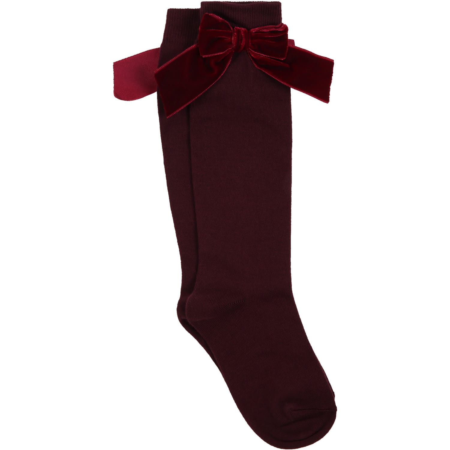 Story loris Bordeaux Socks For Girl