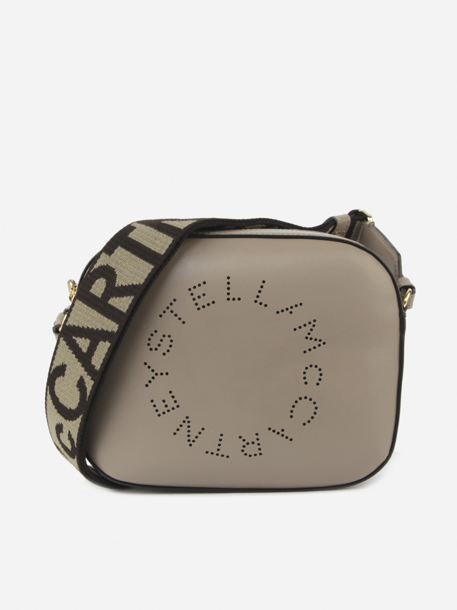 Stella McCartney Shoulder Bag With Perforated Logo