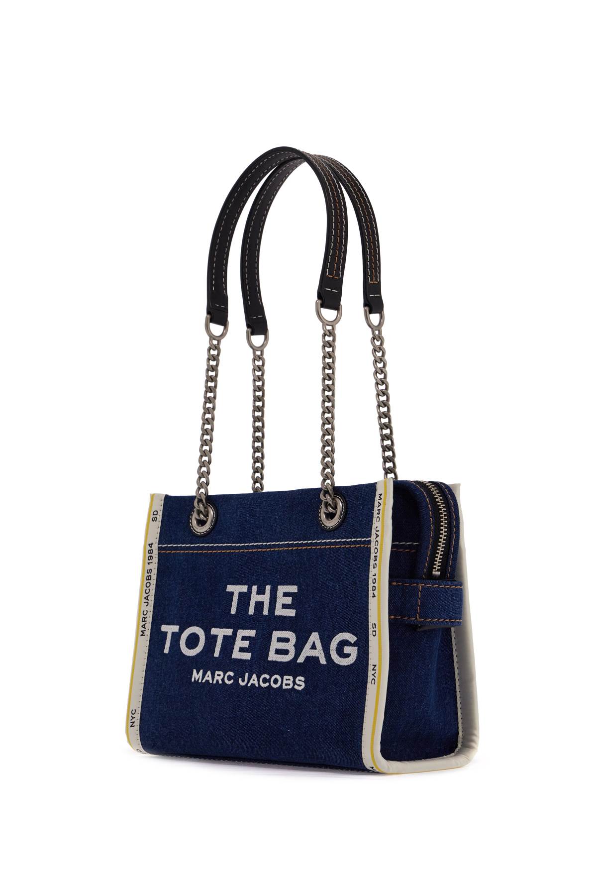 MARC JACOBS SMALL TOTE BLUE DENIM BAG