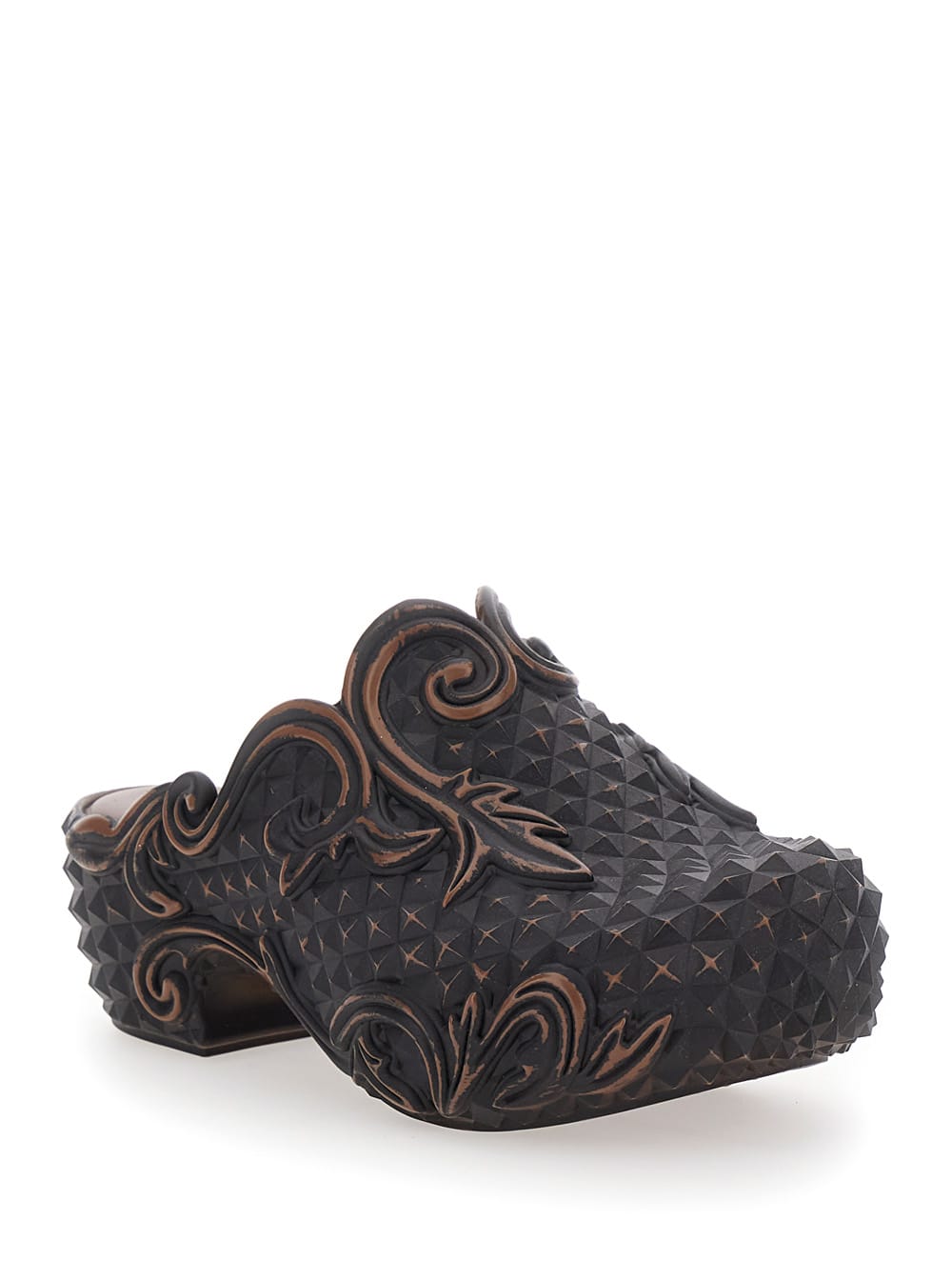 Melissa X Y Project Court Mules In Brown