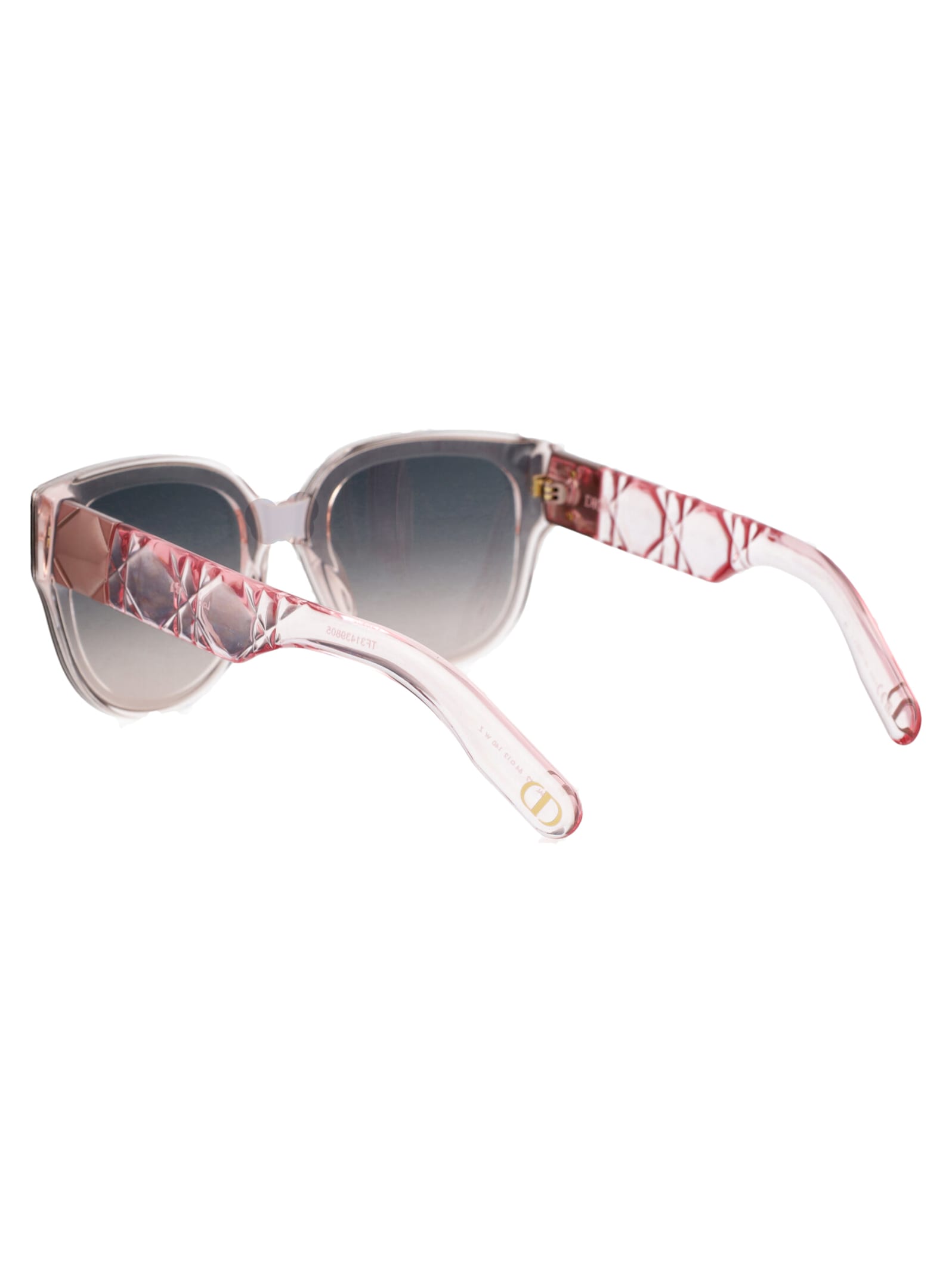 Shop Dior Lady 95.22 Sunglasses In Grey