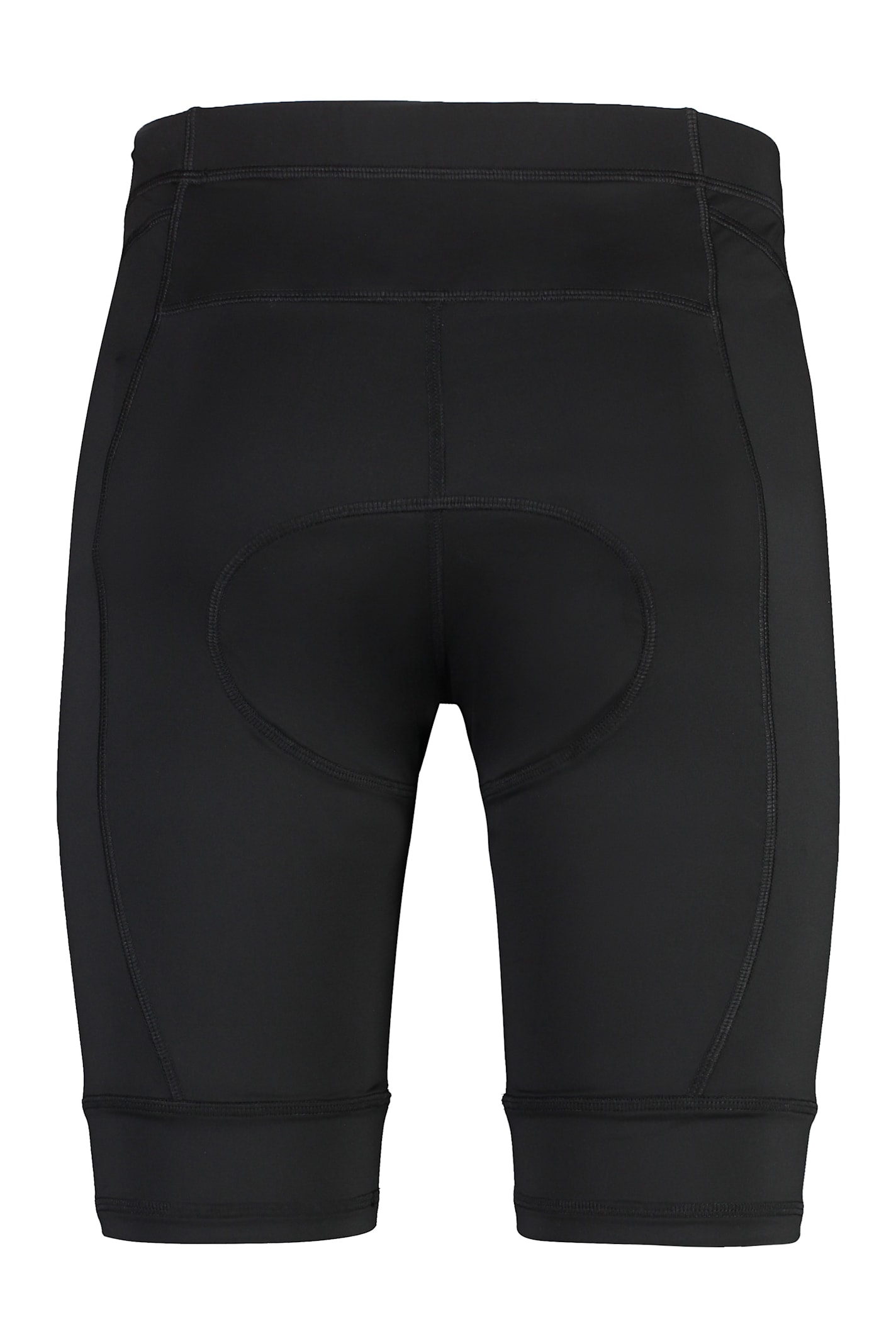 Vetements Logo Print Shorts In Black