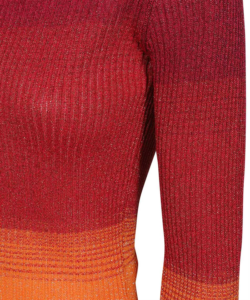 Gcds Colour-block Ribbed-knit Jumper In Multi
