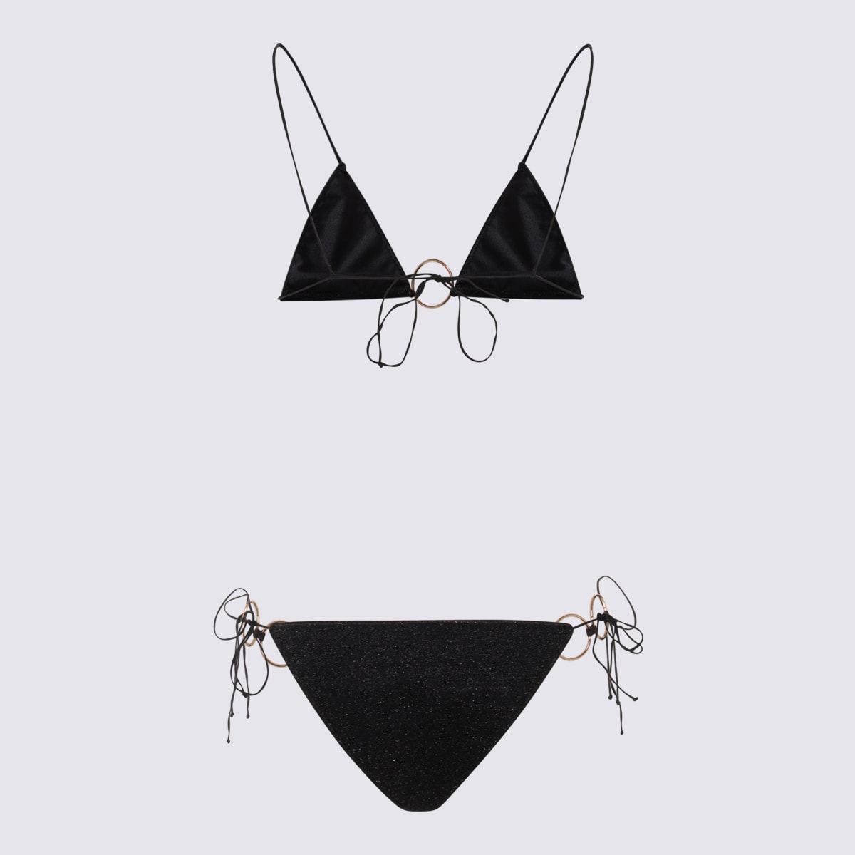 Shop Oseree Black Lumiere Micro Bikini Beachwear