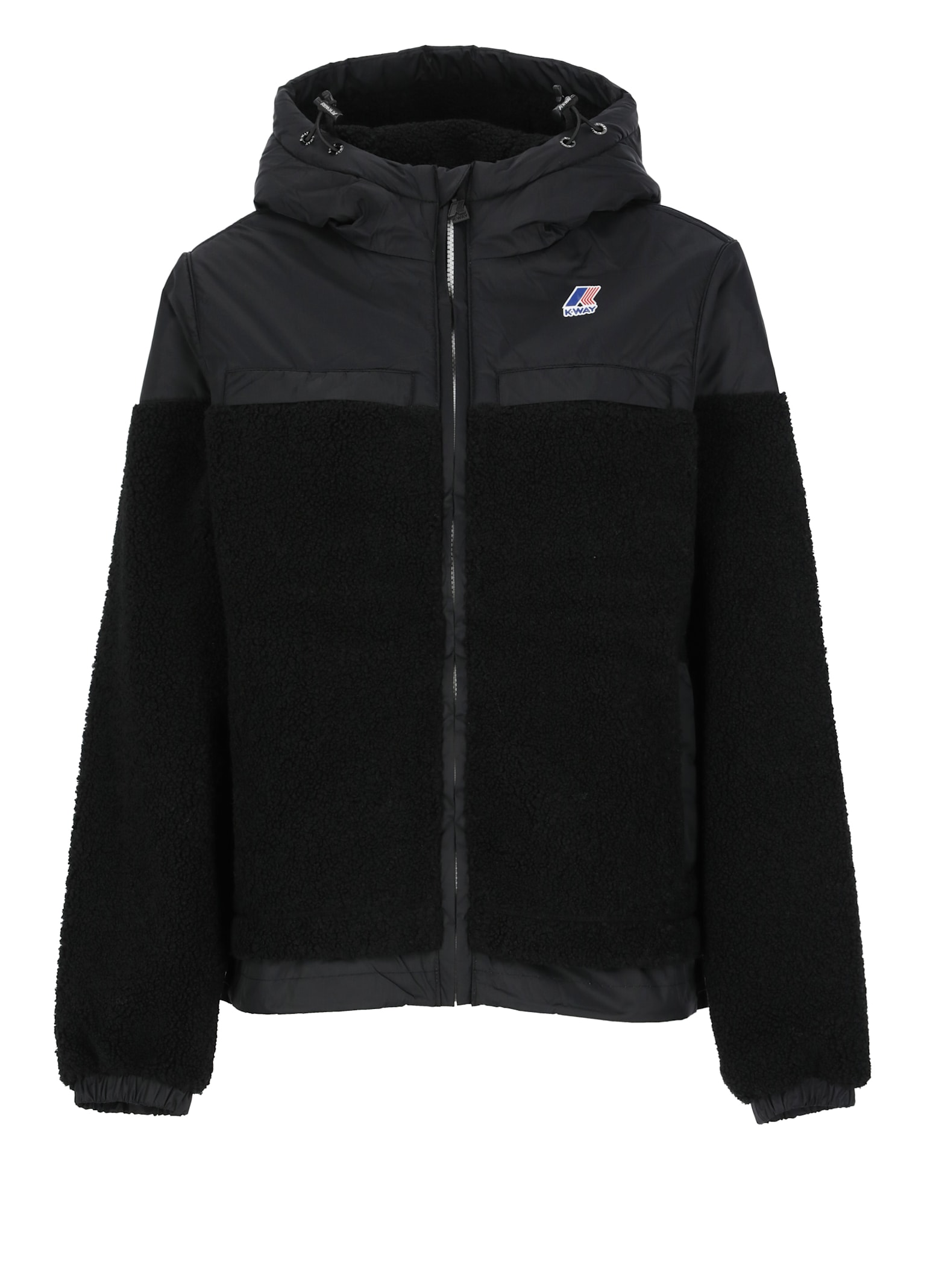 Shop K-way Neige Jacket In Black