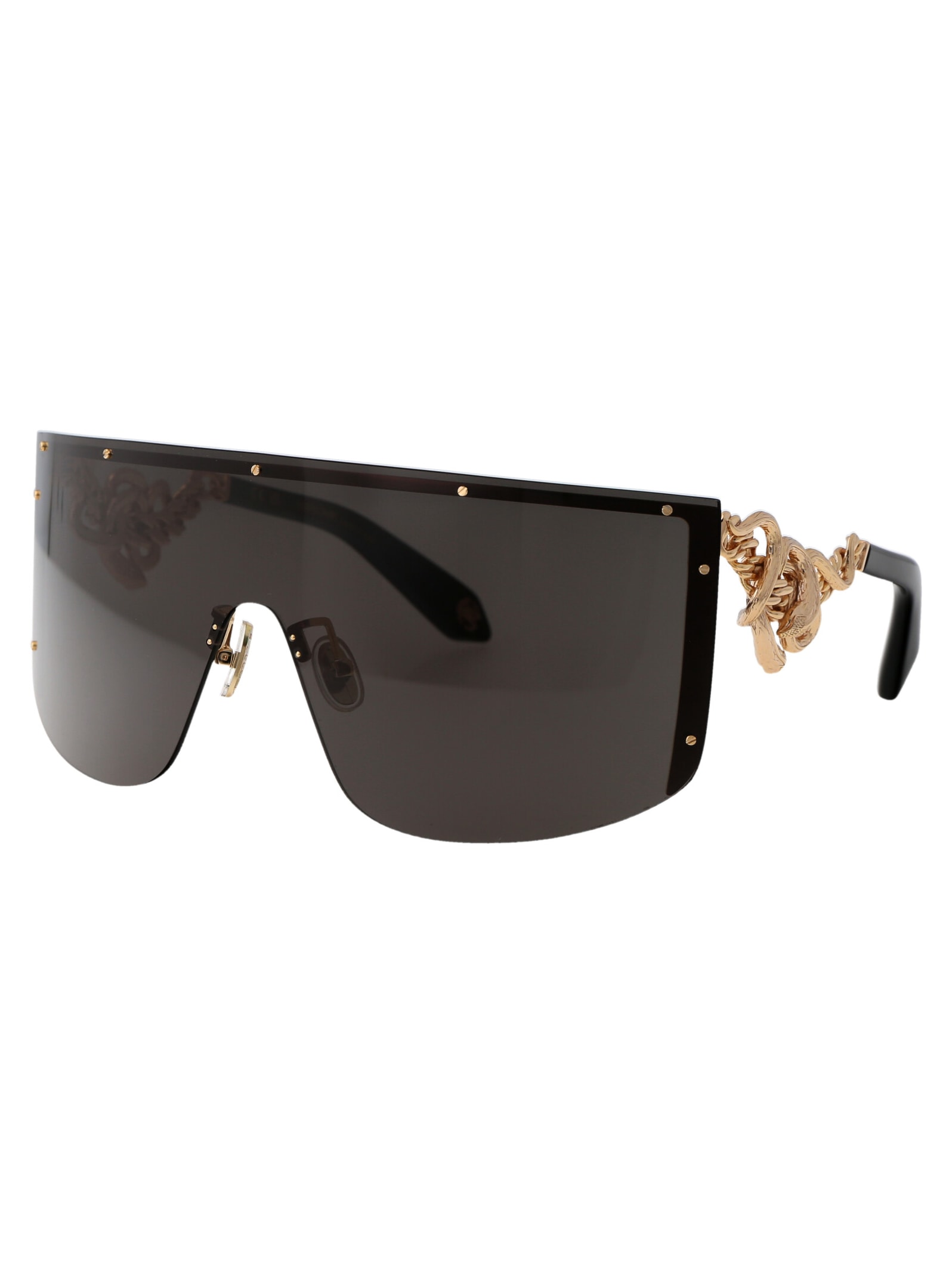 Roberto Cavalli Src015m Sunglasses In Black