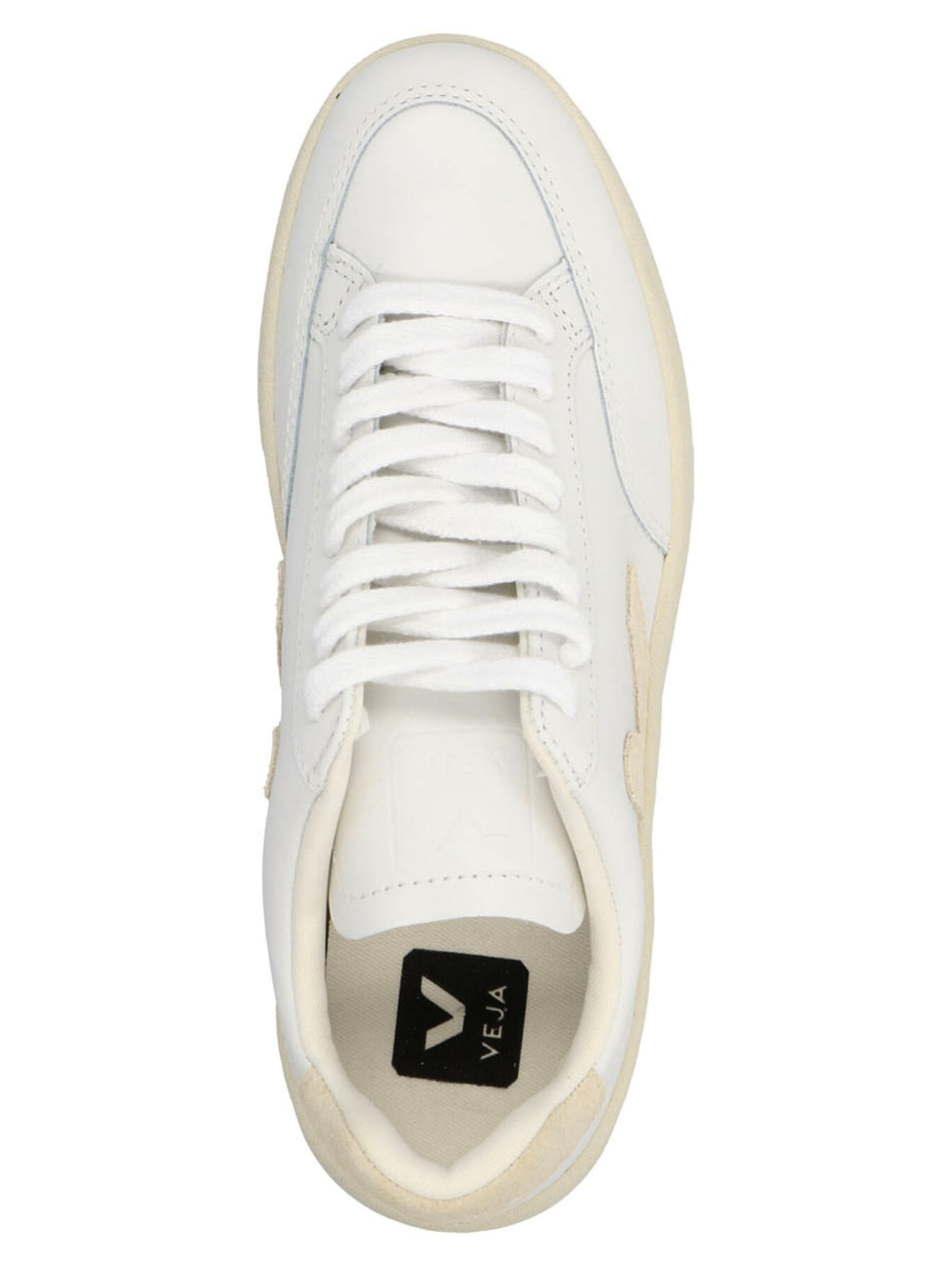 Veja V-12 B-mesh Trainers In Beige