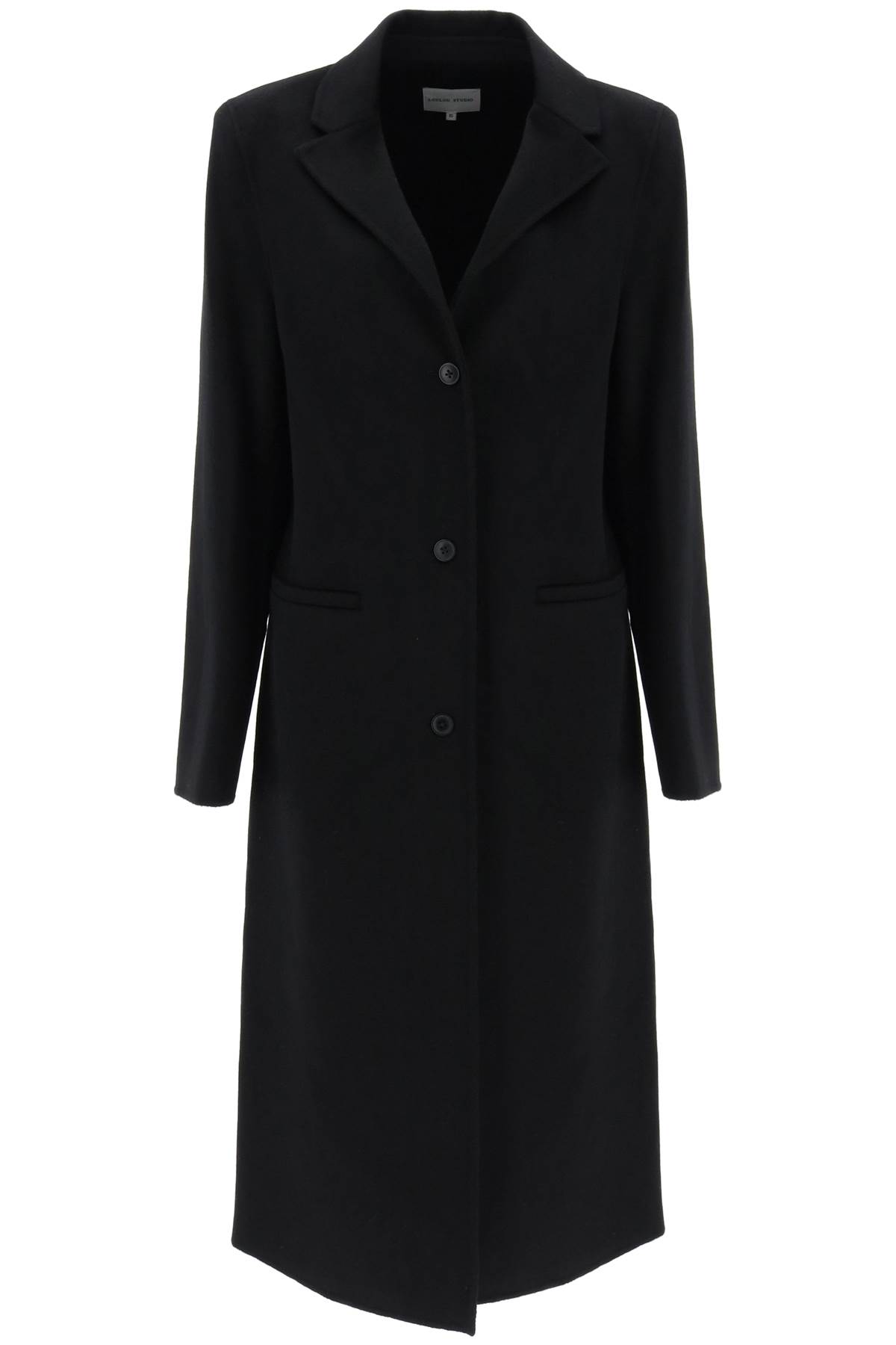 Mill Long Coat In Wool And Cashmere