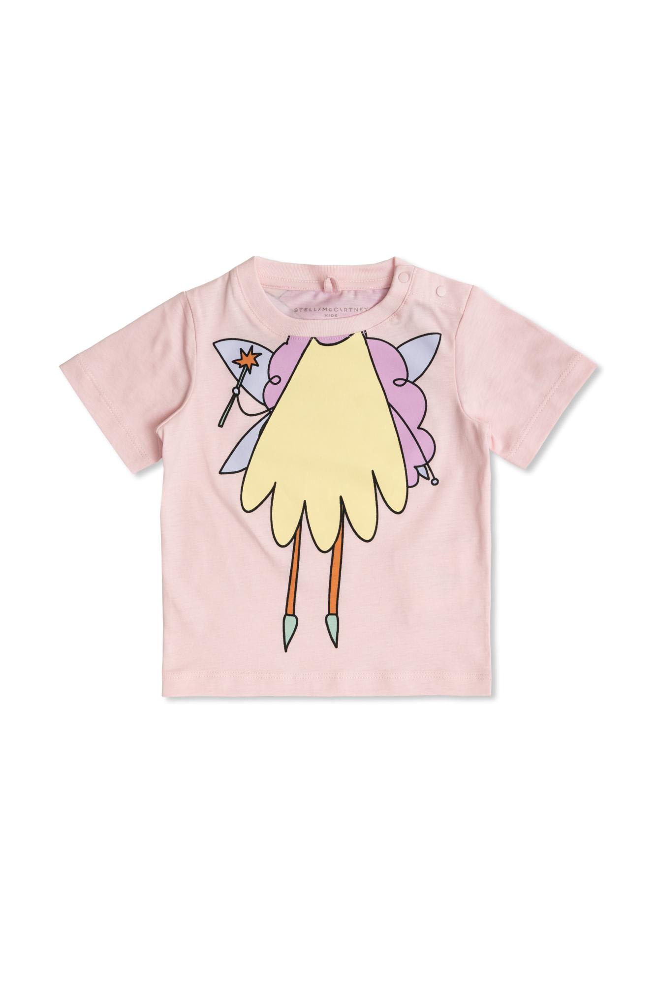 STELLA MCCARTNEY STELLA MCCARTNEY KIDS T-SHIRT WITH COLORFUL PRINT 