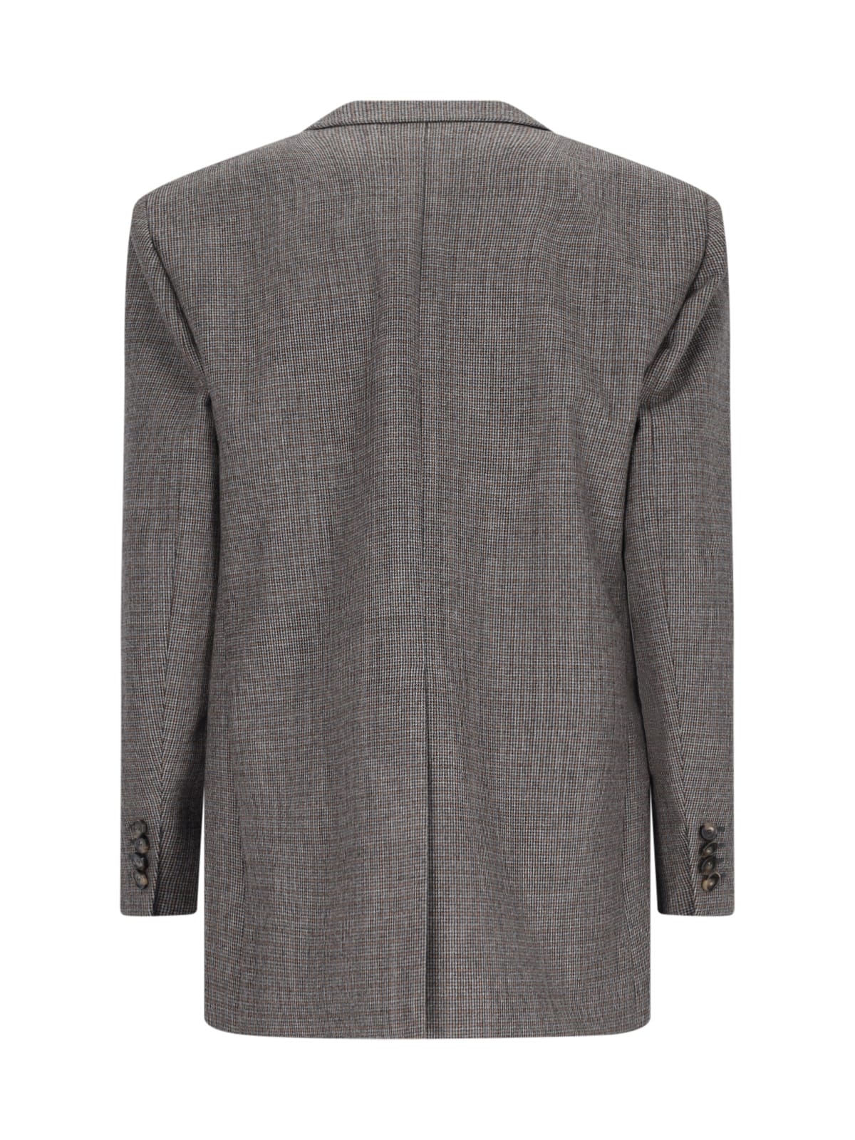 Shop Stella Mccartney Single-breasted Blazer In Gray