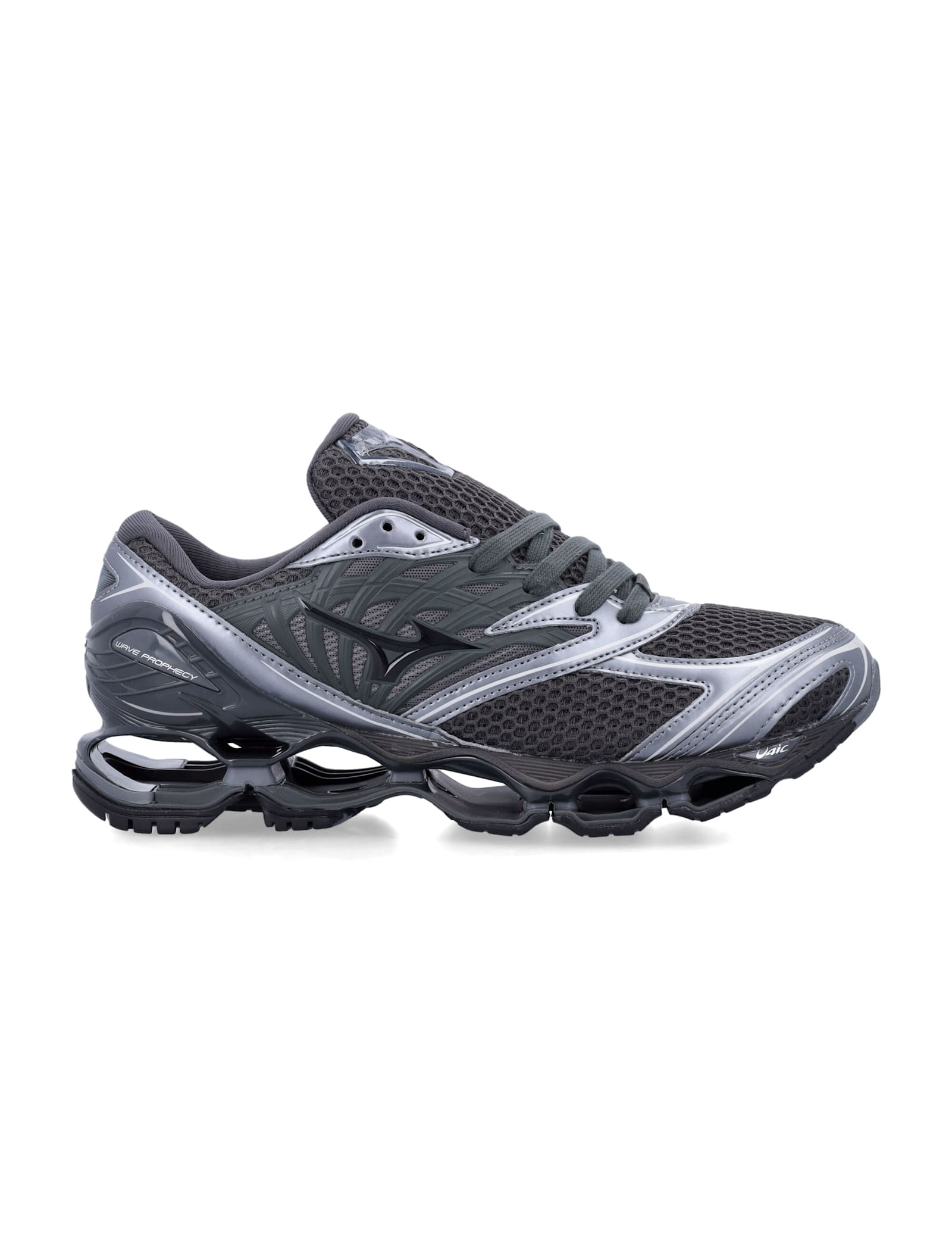 Mizuno Polyester Sneakers In Black