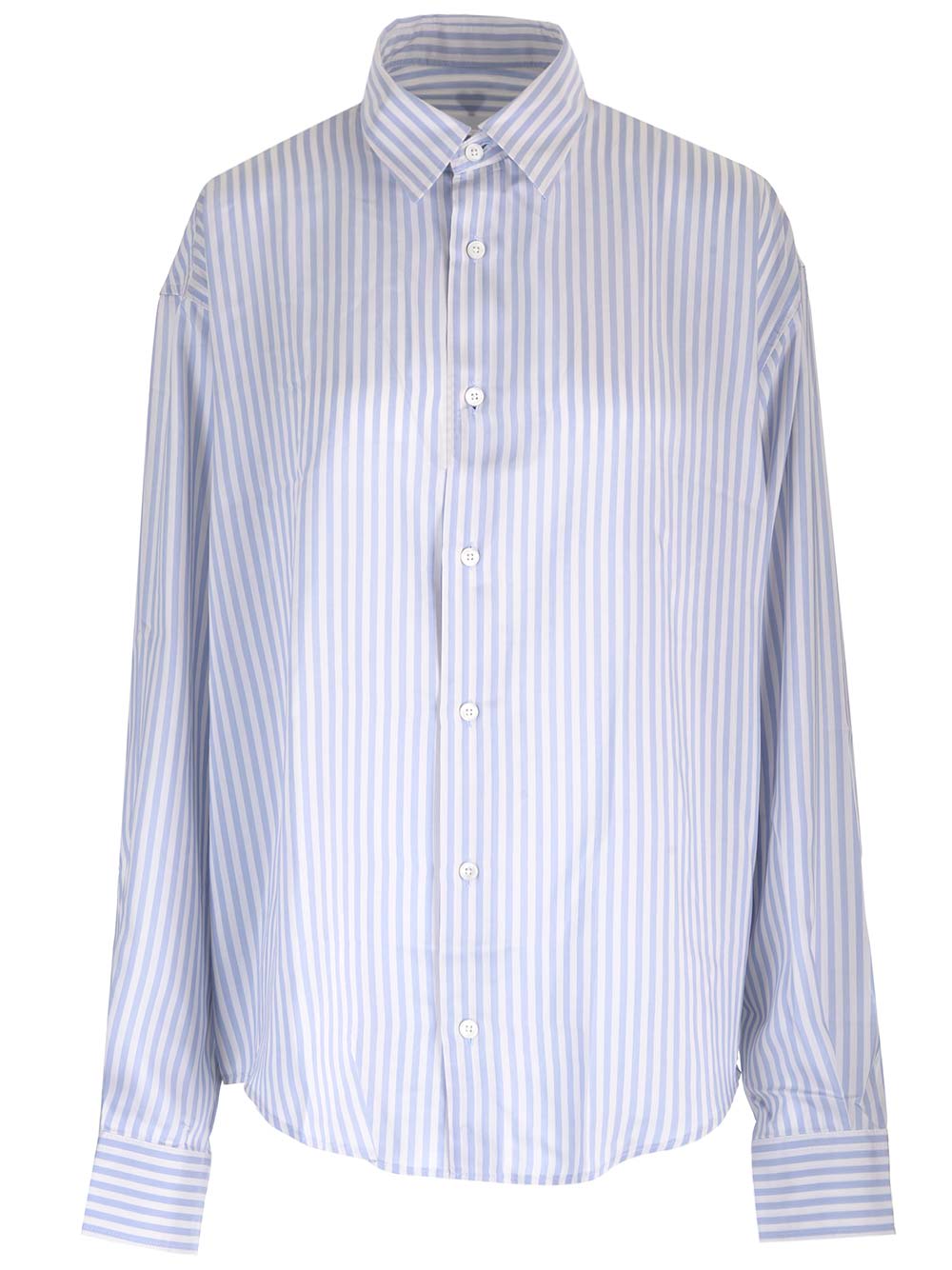 Striped Button-up Shirt