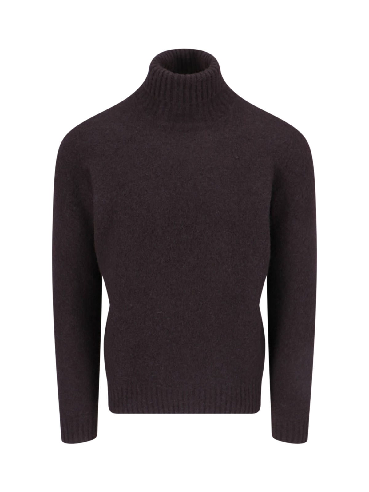 Shop Drumohr High Neck Sweater In Brown