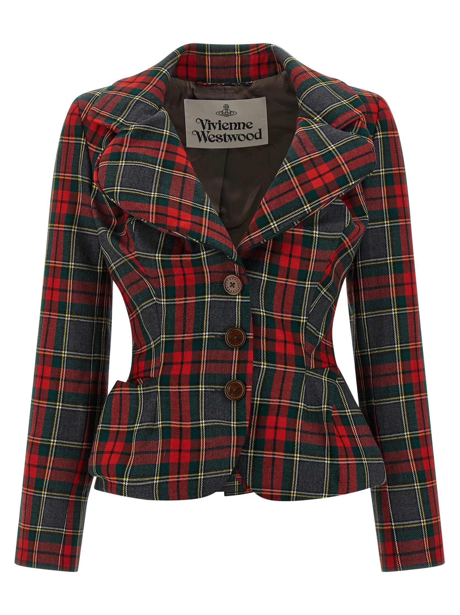 Vivienne Westwood Drunken Blazer In Multi